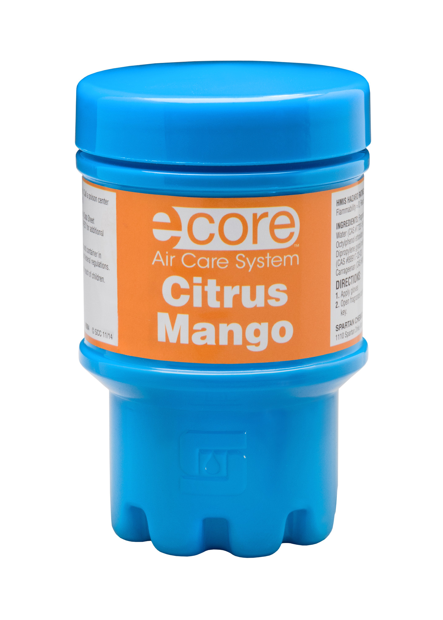 Spartan Chemical Company ecore Citrus Mango Cartridge, 8 BOX 6/EA 48pak master