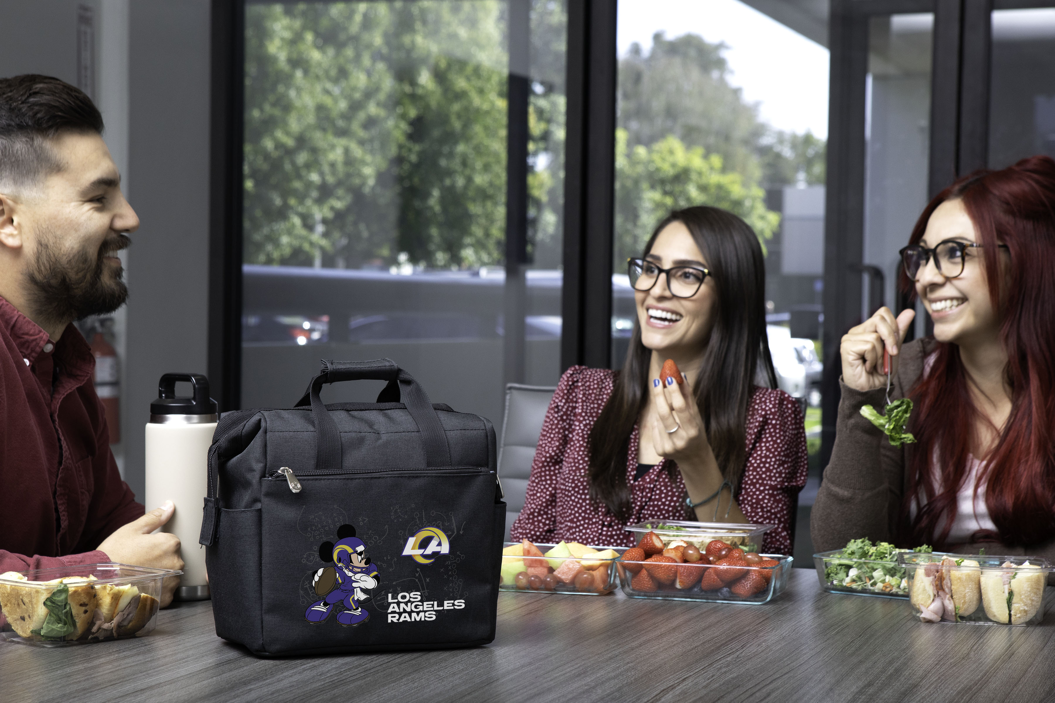 Mickey Mouse - Los Angeles Rams - On The Go Lunch Cooler