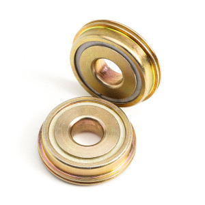 Sealed Flanged Bearing, 7/16 Inch ID x 1-1/4 Inch OD, 4 Pack Sealed Flanged Bearing, 7/16 Inch ID x 1-1/4 Inch OD, 4 Pack