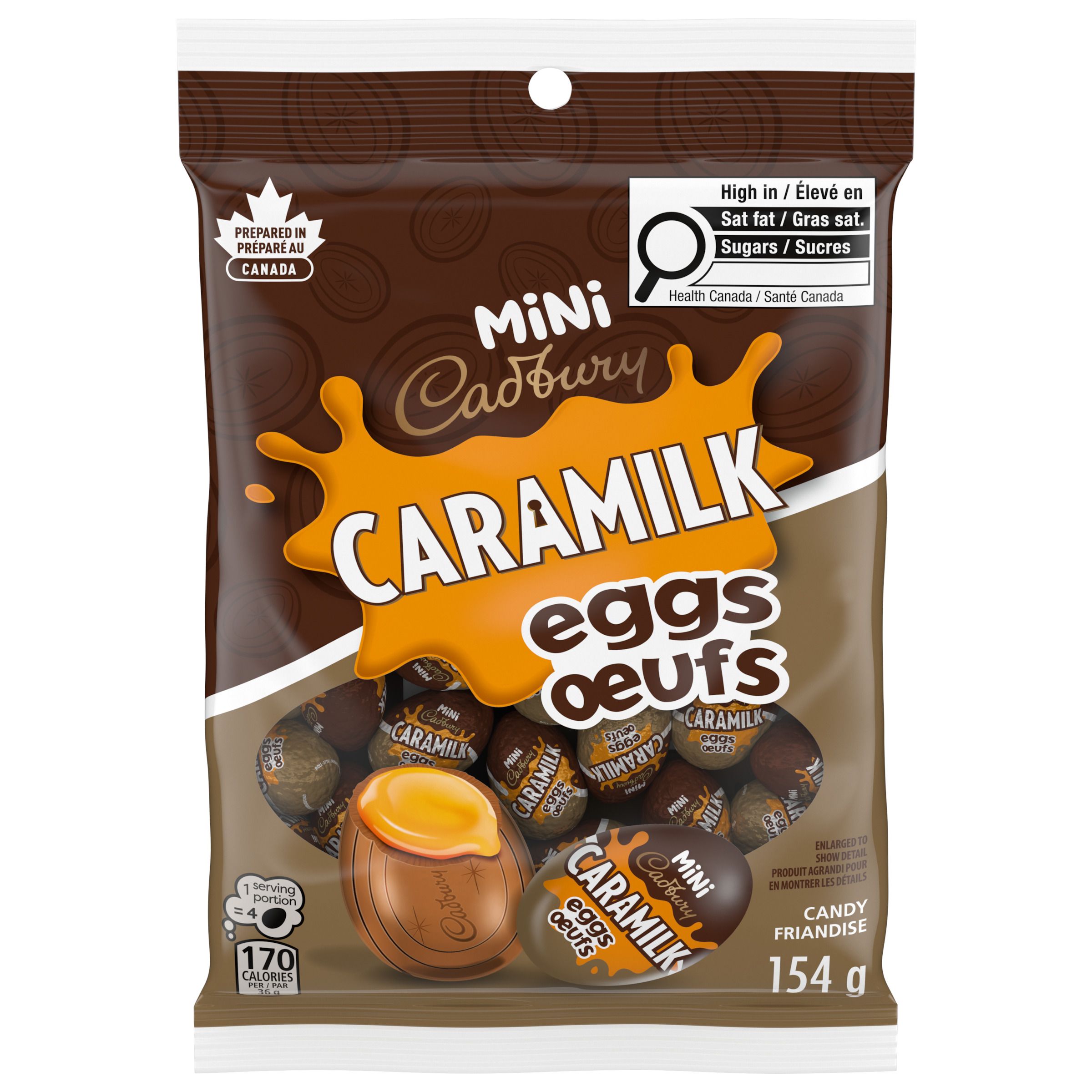 Cadbury Caramilk Mini Eggs Candy (154 g)-1