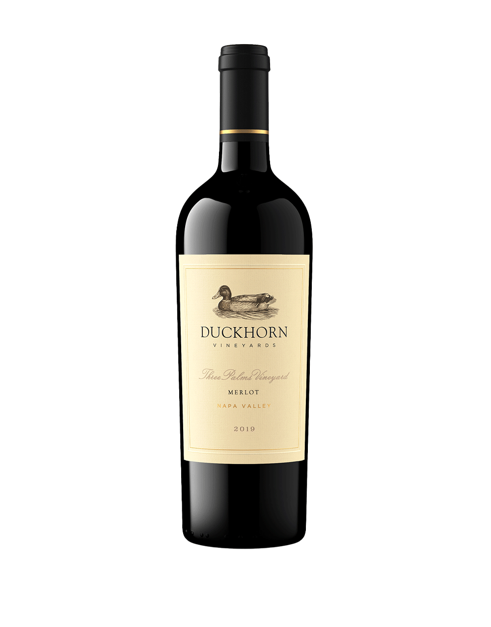 DUCKHORN VINEYARDS "THREE PALMS VINEYARD" MERLOT CALISTOGA 2019