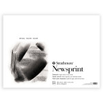 Strathmore 200 Series Newsprint Paper Pad, Tape Binding, 100 Sheet, 18x24 inch