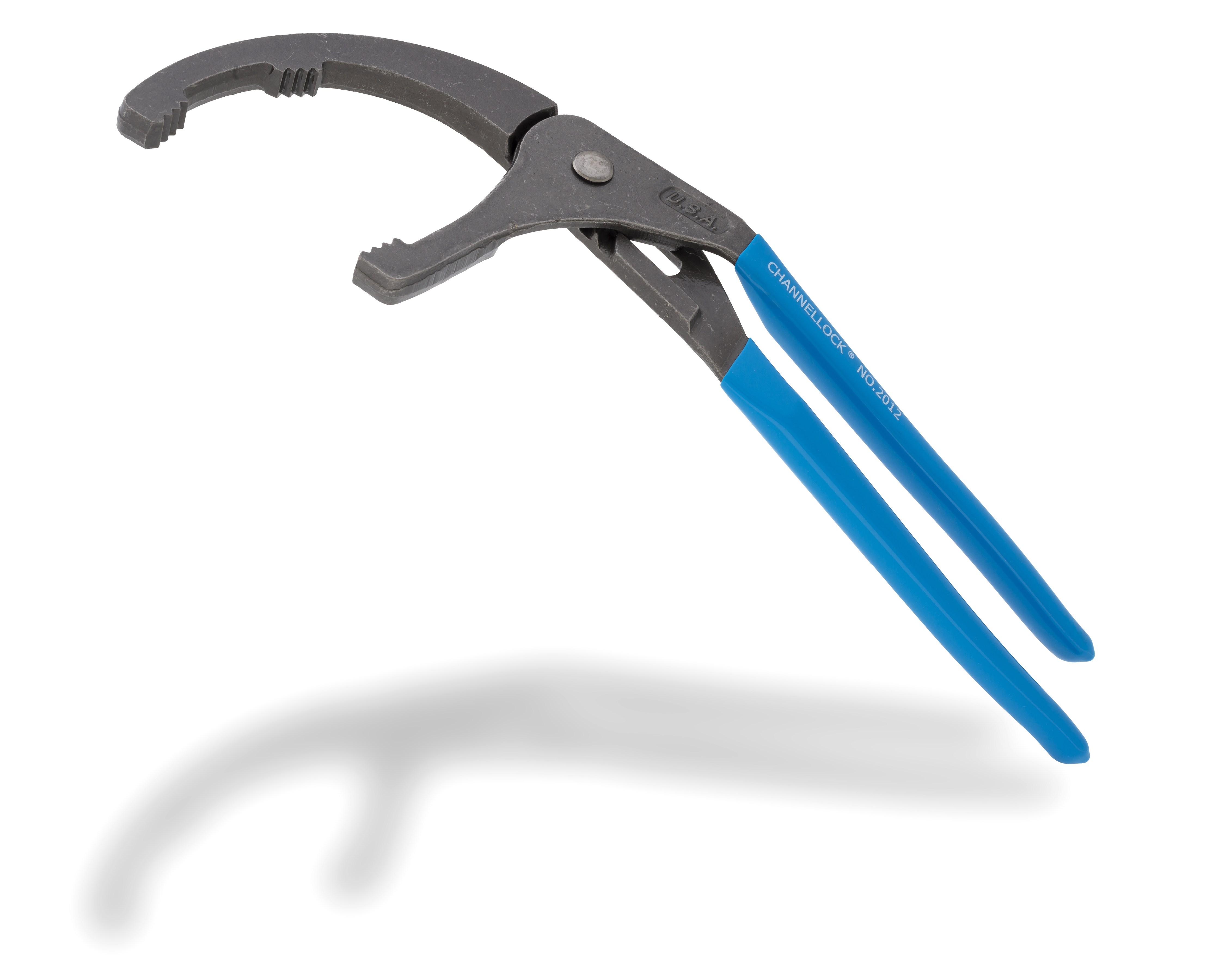 2012 12-inch Oil Filter/PVC Angled Head Pliers