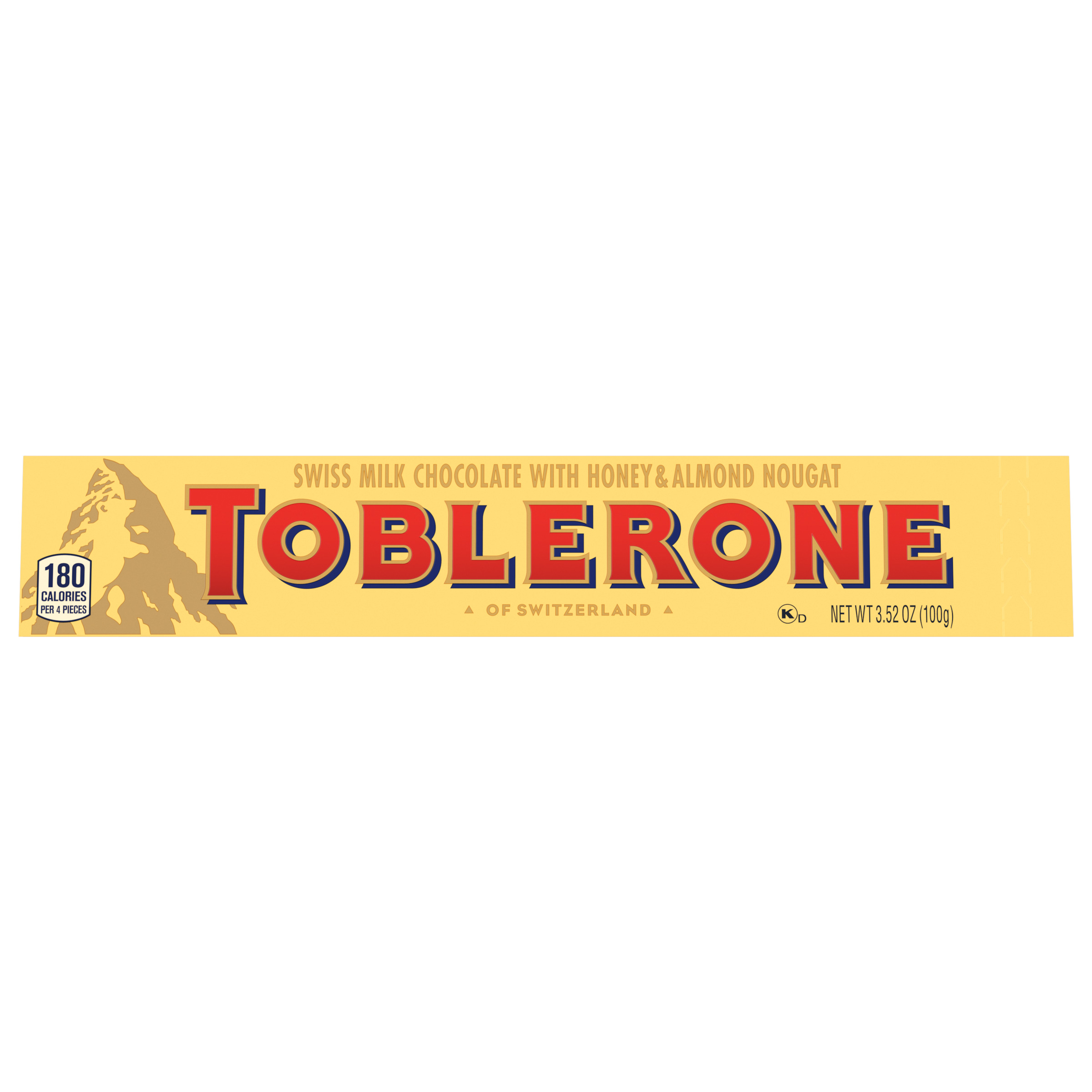 Toblerone Swiss Milk Chocolate Candy Bars with Honey and Almond Nougat, 6 - 3.52 oz Bars-4
