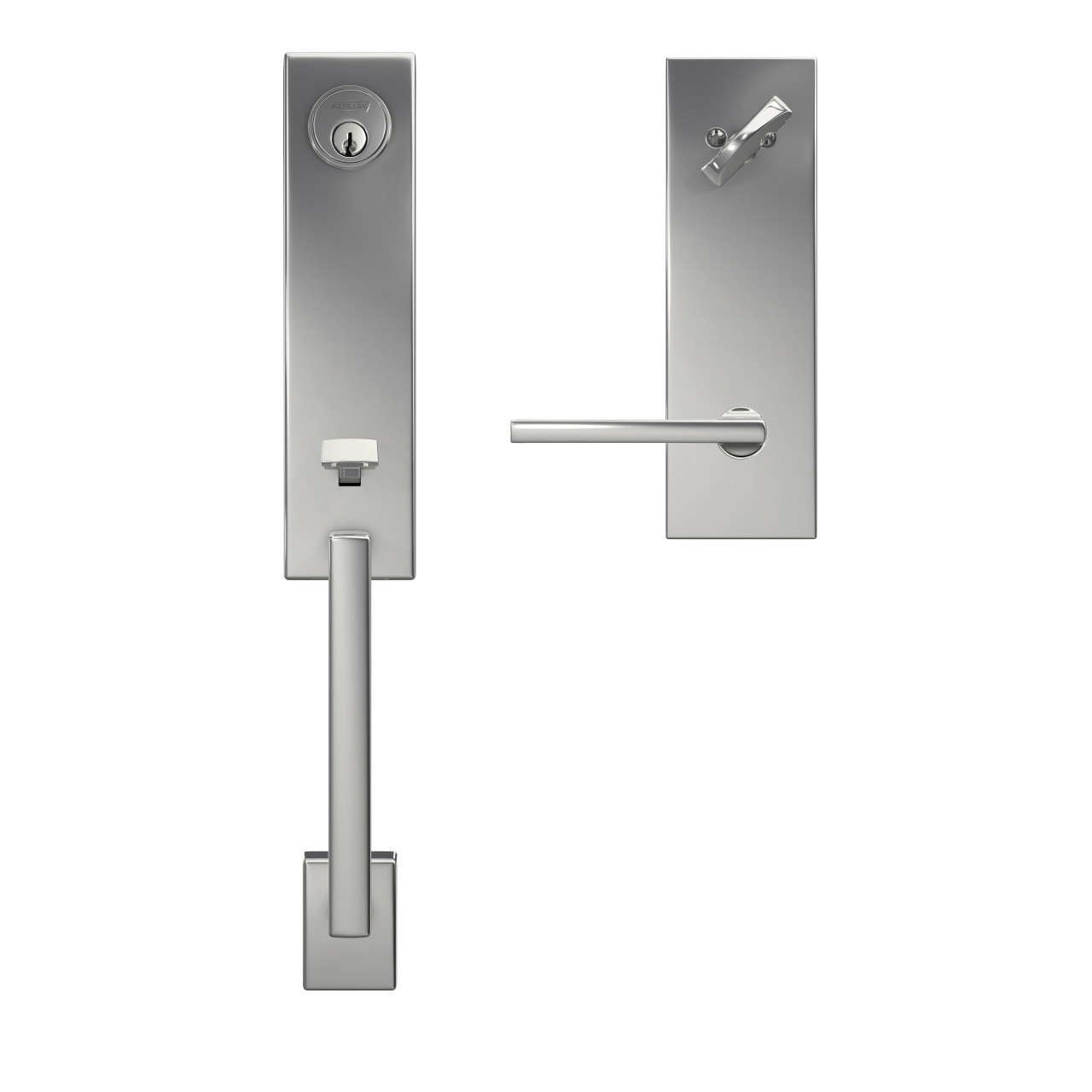 Custom 3/4 Trim Single Cylinder Handleset and Latitude Lever with Century Trim
