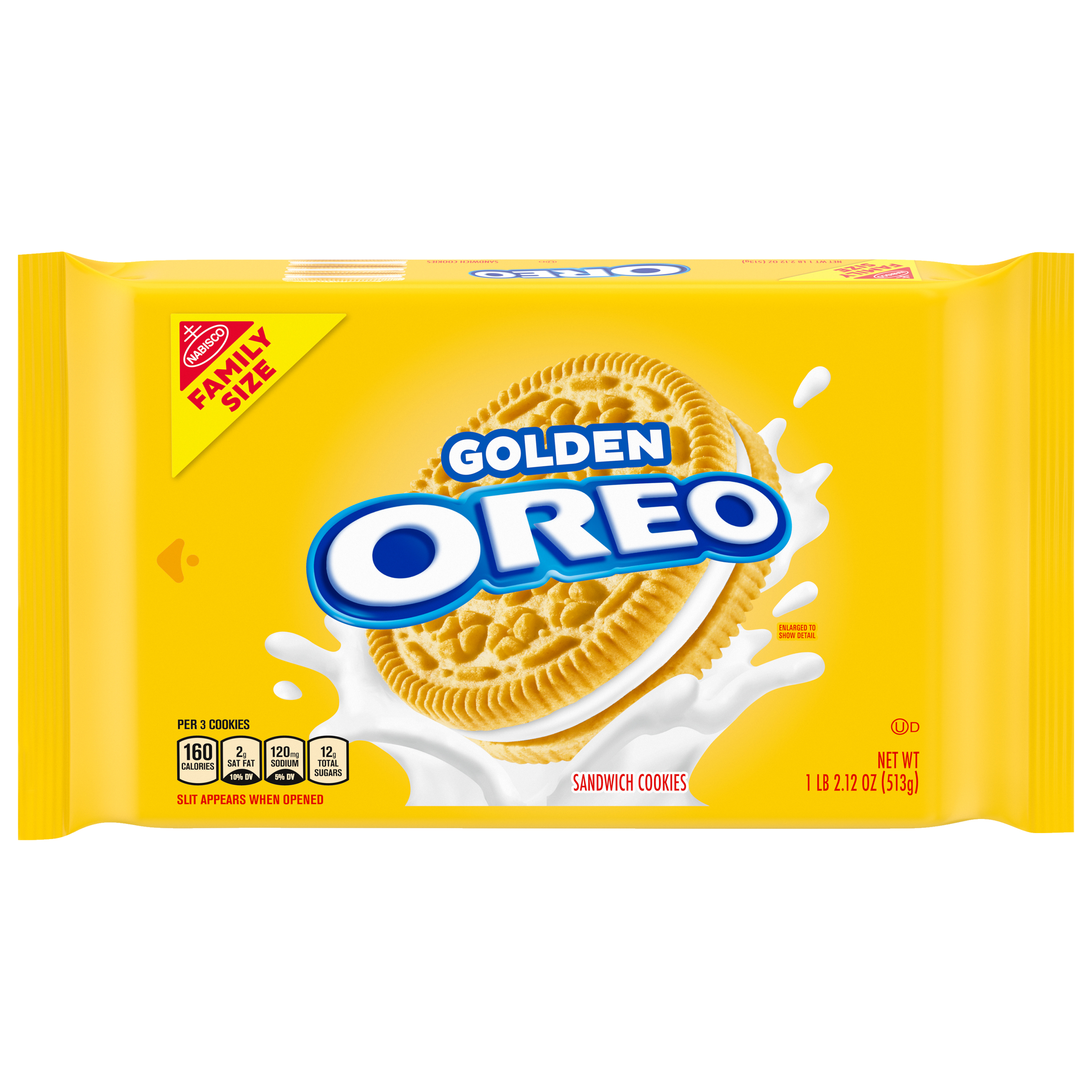 OREO Golden Family Size Cookies 1.13 LB