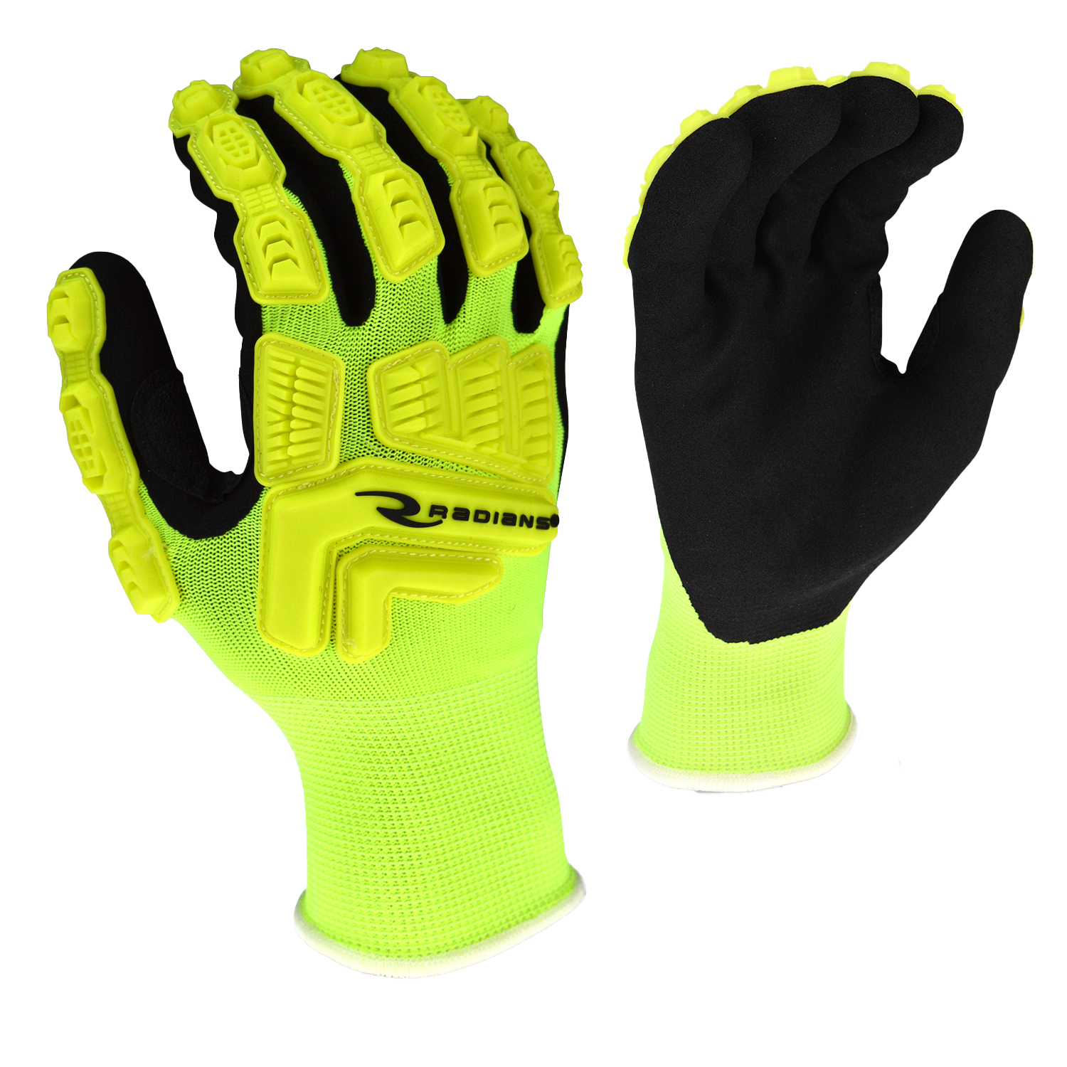 RWG21 High Visibility Work Glove with TPR - Size L