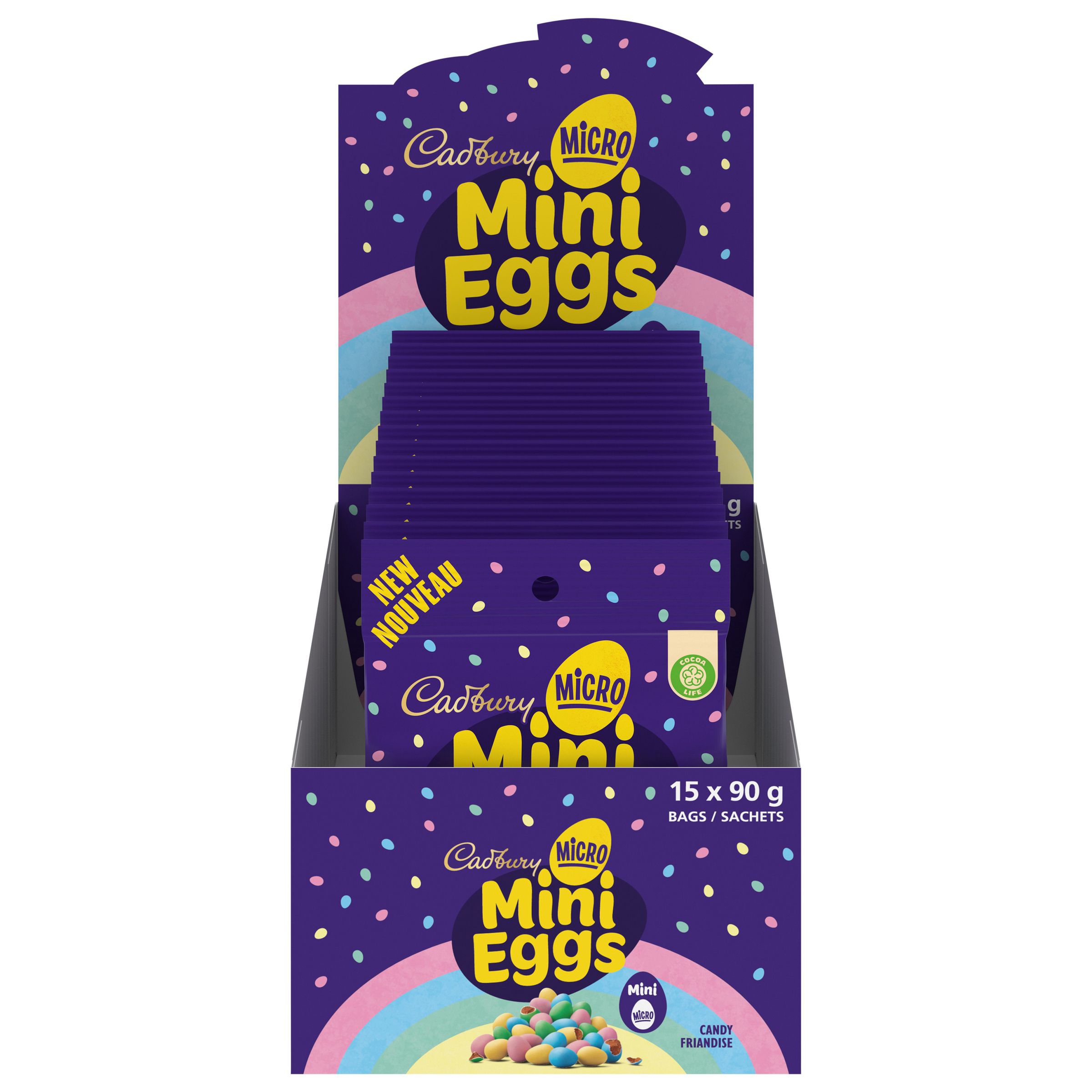 CADBURY MICRO MINI EGGS 90 GR 15CT-0