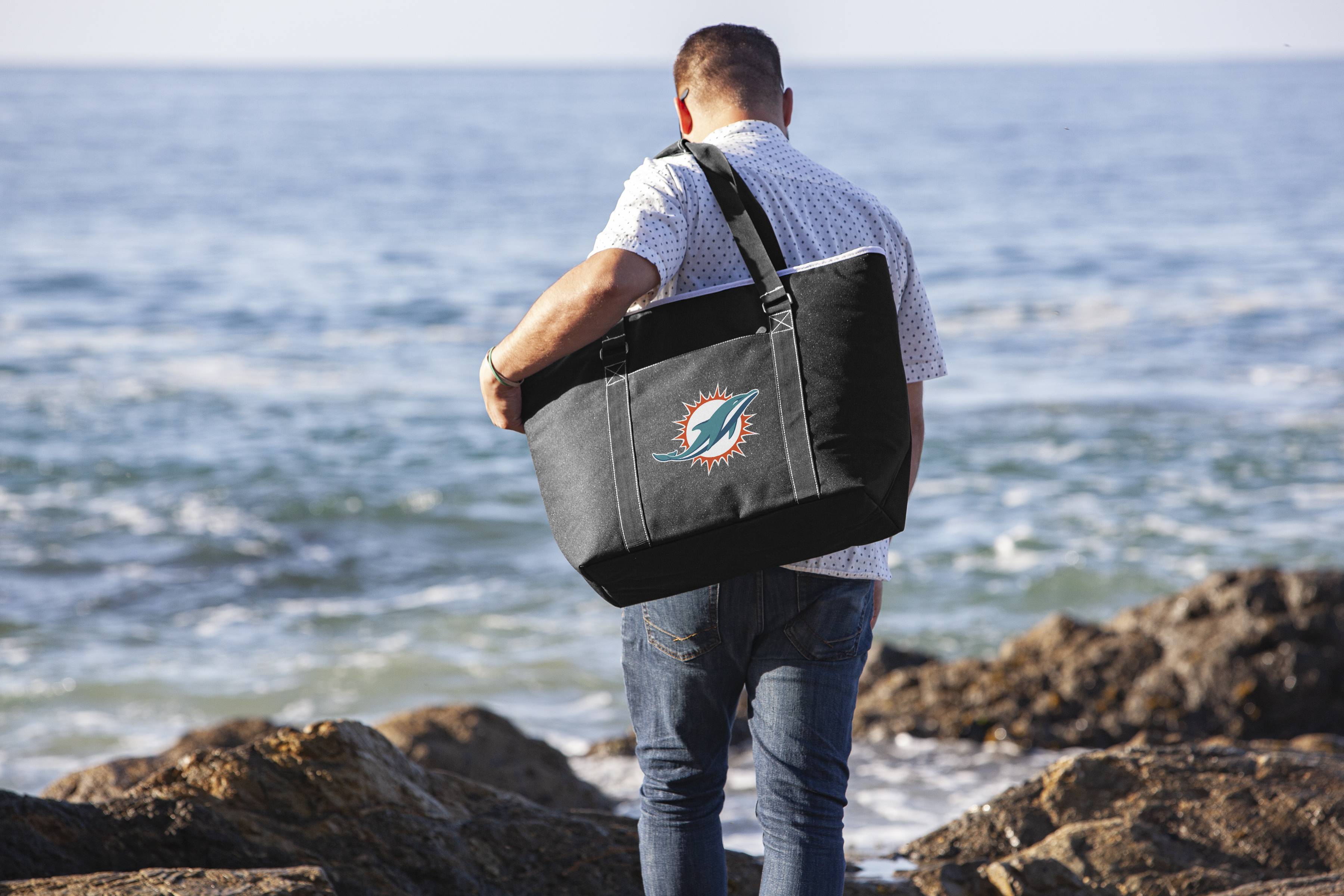 Miami Dolphins - Tahoe XL Cooler Tote Bag