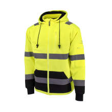 Radians® SW05-3 NORDIC BLAZE® Class 3 All-Weather Sherpa Lined Zip Front Sweatshirt
