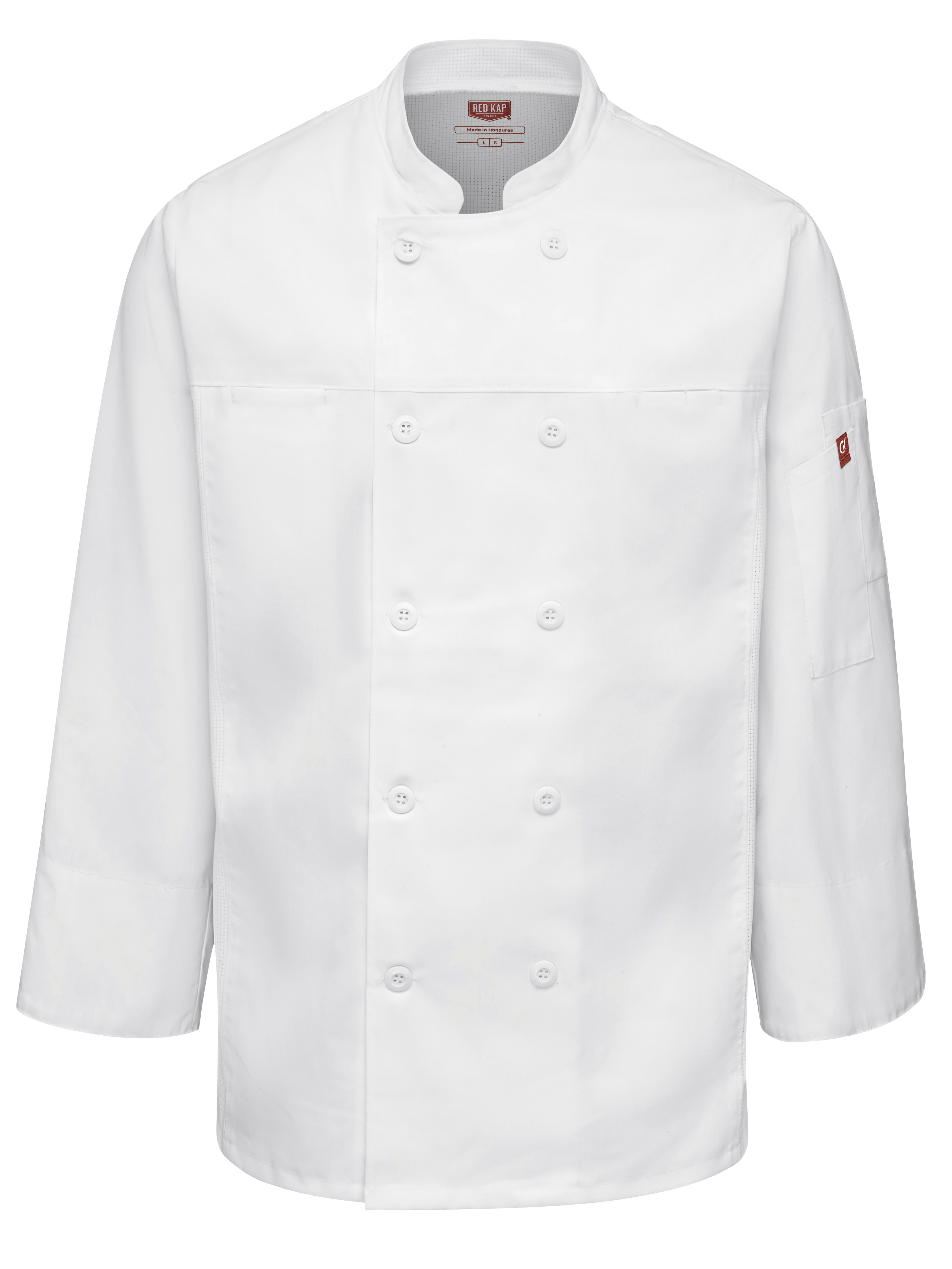 Picture of Red Kap® 054M Men's Deluxe Airflow Chef Coat