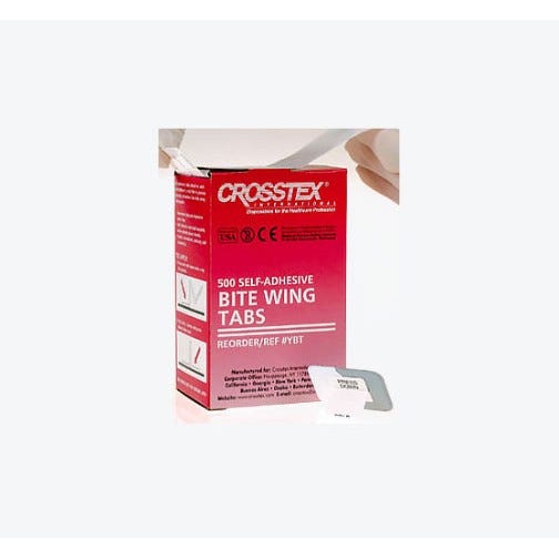 Bite Wing Tabs, Self-Adhesive, Latex-Free - 500/Box