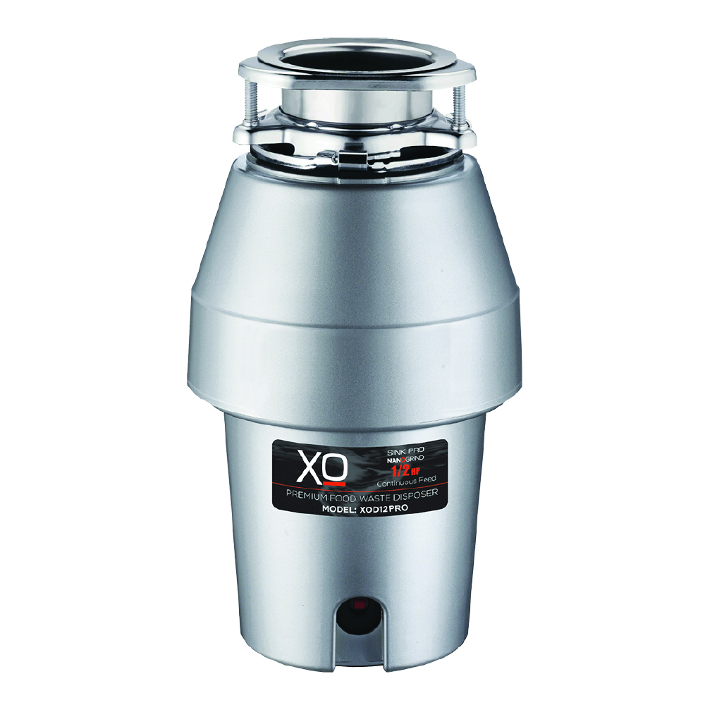 XO Appliances 1/2 HP 5 Year Warranty, Continuous Feed waste disposal / 3 Bolt mount