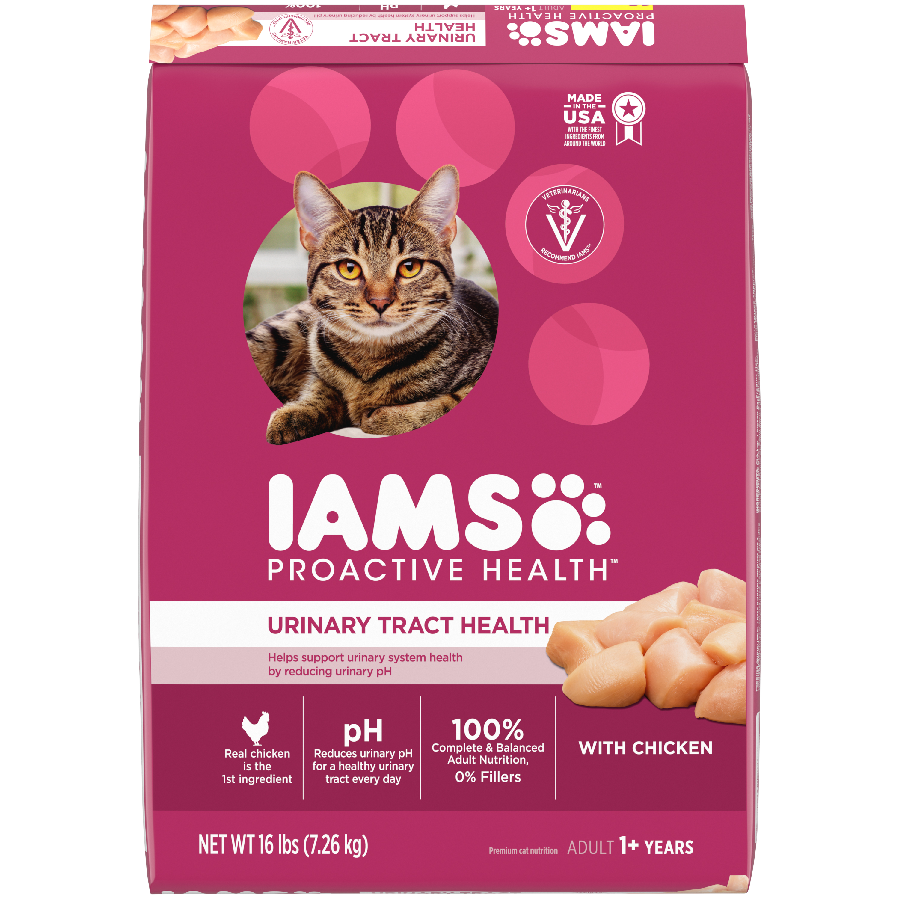 16 Lb Iams Cat Urinary Tract - Health/First Aid