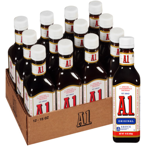  A.1. Original Sauce, 12 ct Pack, 15 oz Bottles 