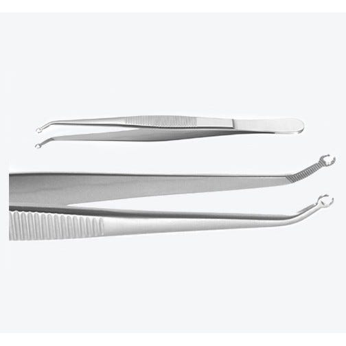 Tissue Forceps, Serrated, with Loop