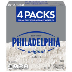 Philadelphia Original 4 Pack Brick Cream Cheese
