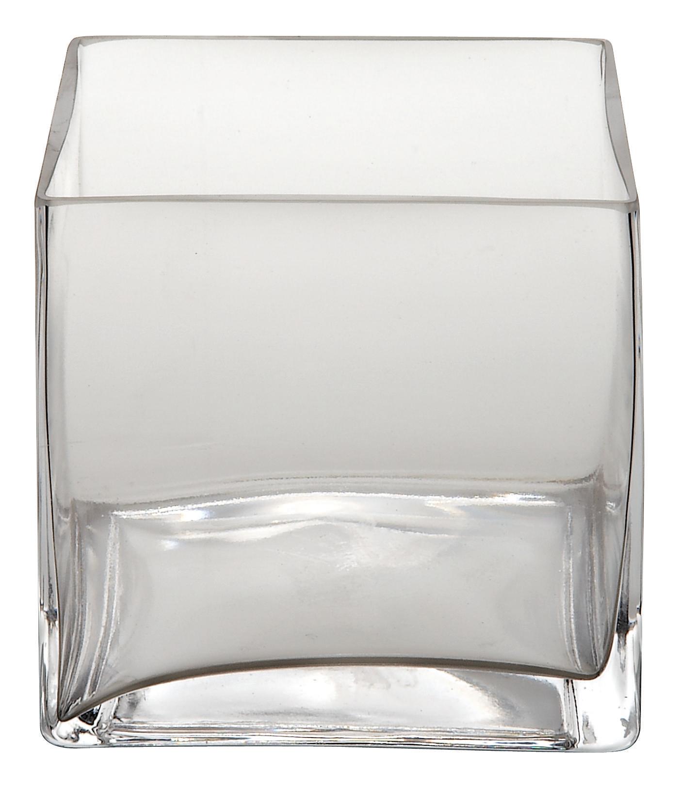 Clear Glass  Vase