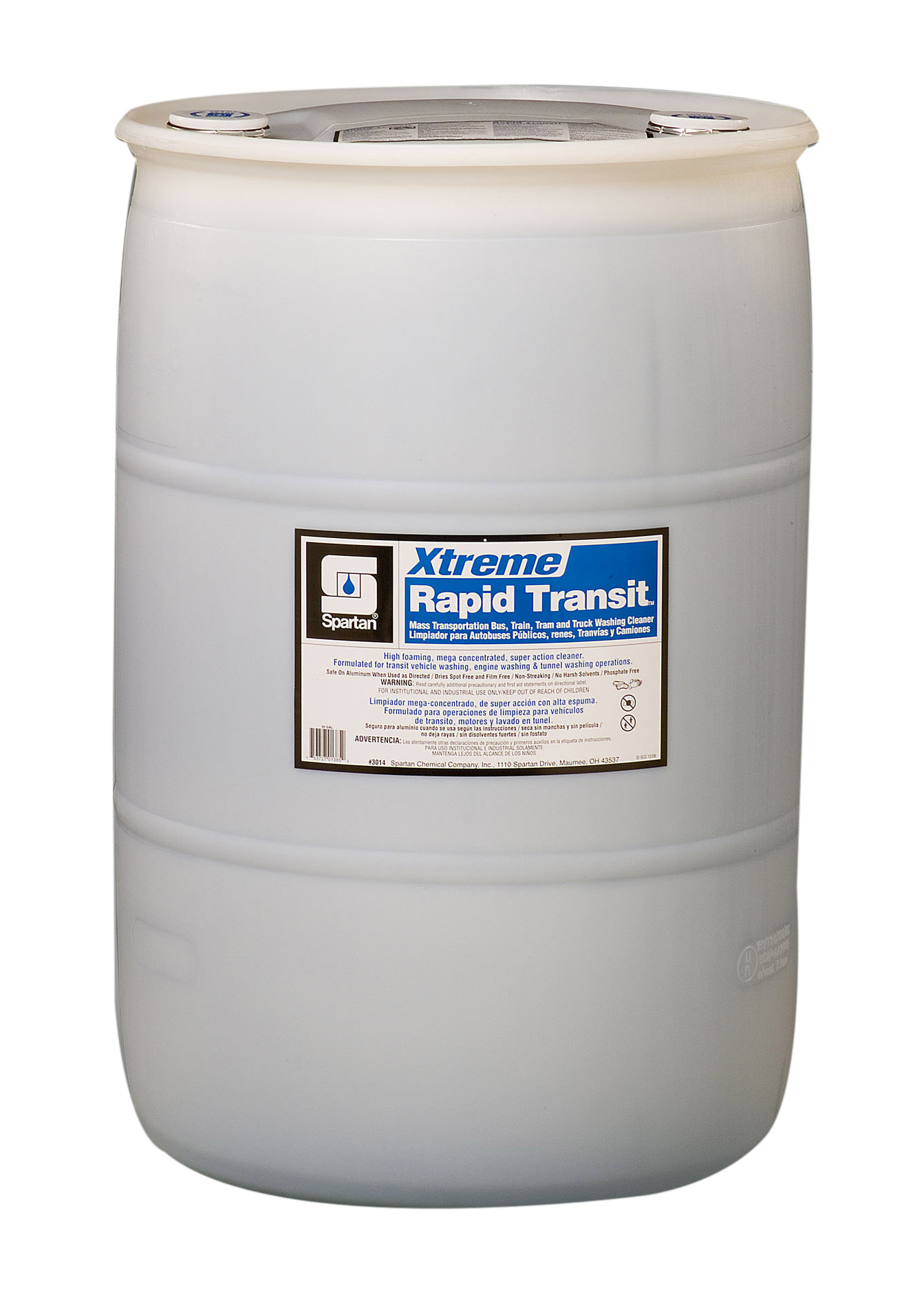 Spartan Chemical Company Xtreme Rapid Transit, 55 GAL DRUM
