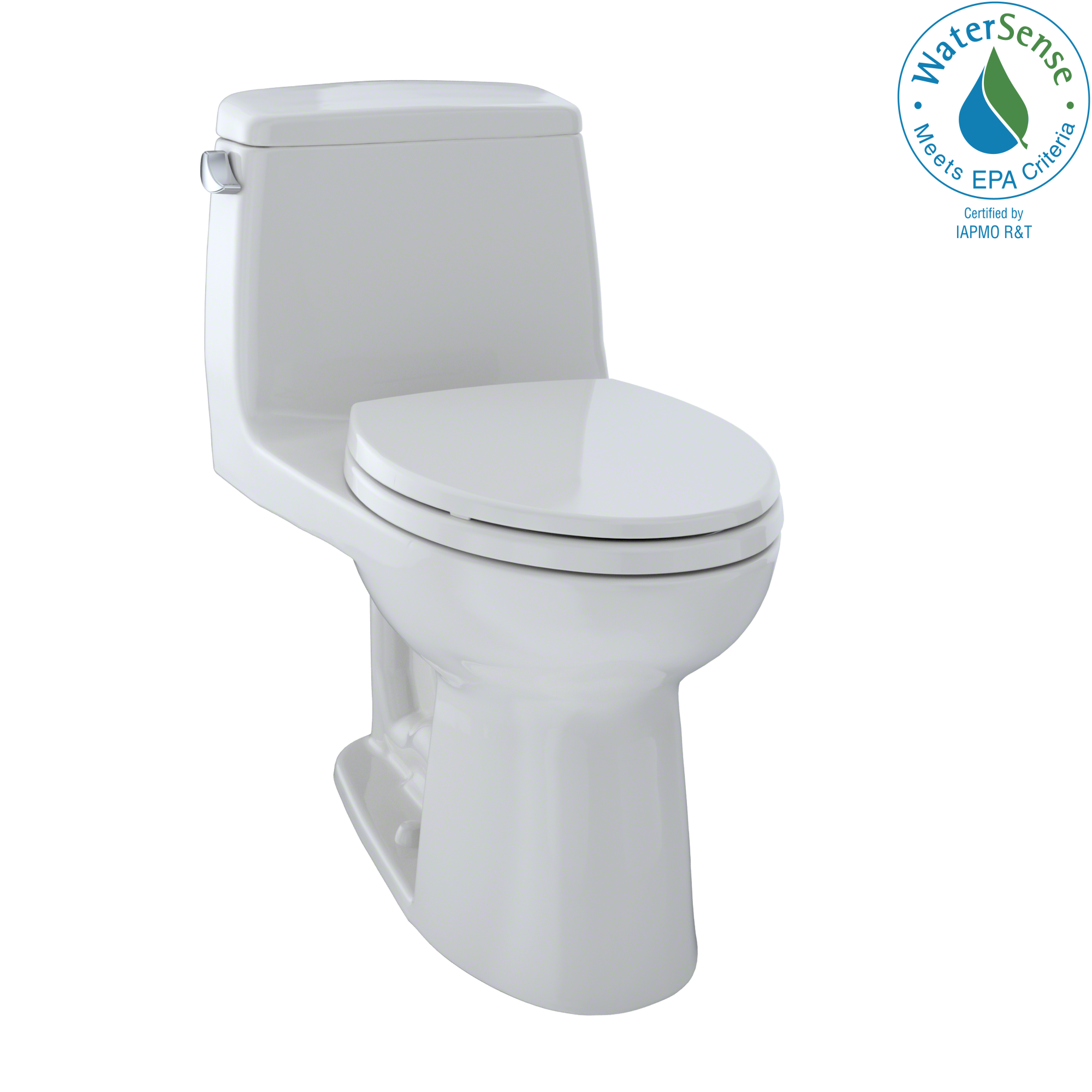 TOTO Eco UltraMax One-Piece Elongated 1.28 GPF ADA Compliant Toilet, Colonial White, Vitreous China, MS854114EL#11