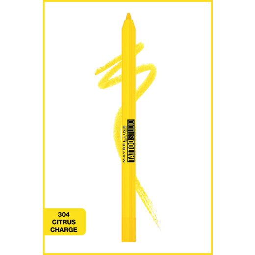 maybelline new york tattoo liner jel göz kalemi - citrus charge