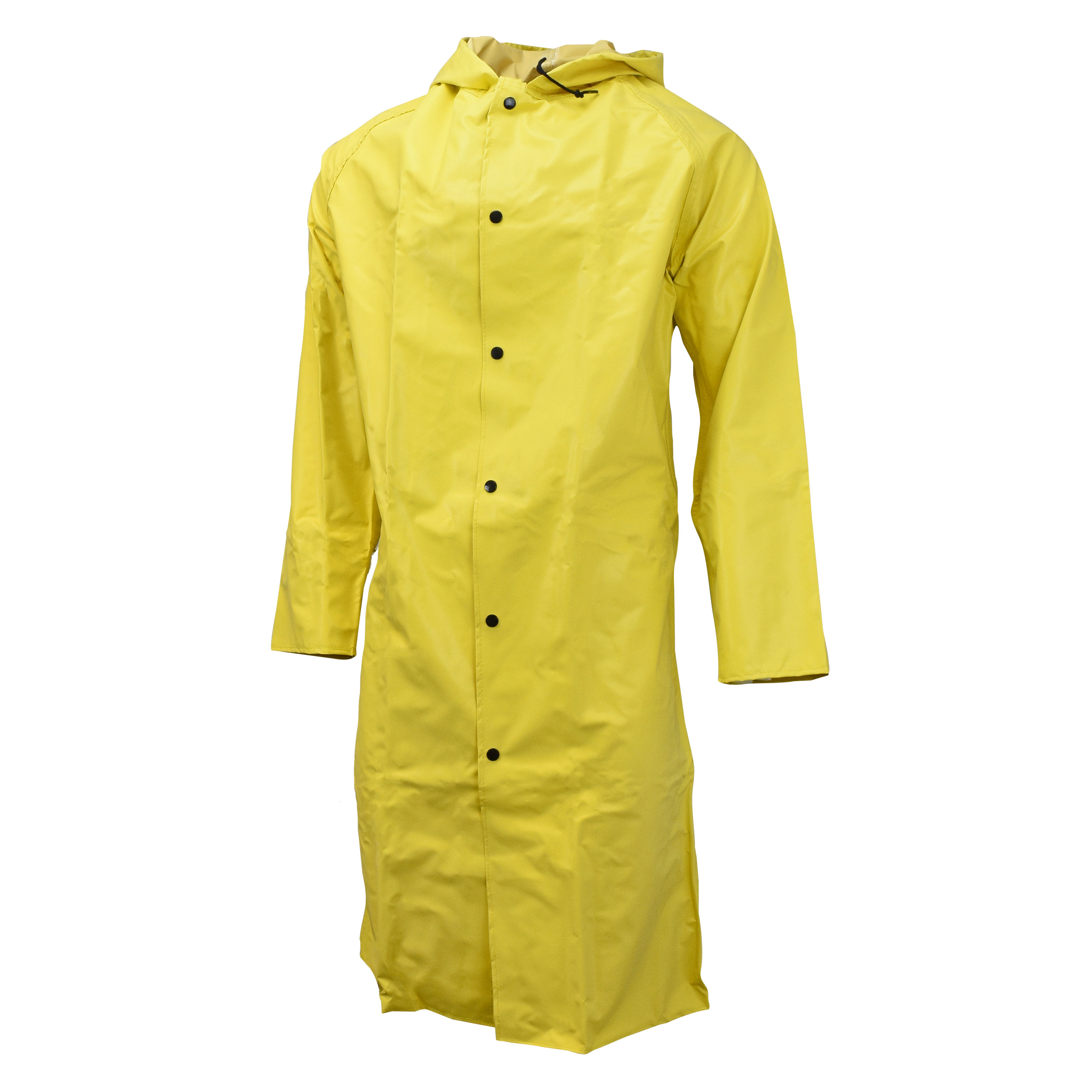 45AC Magnum Coat with Attached Hood - Safety Yellow - Size XL
