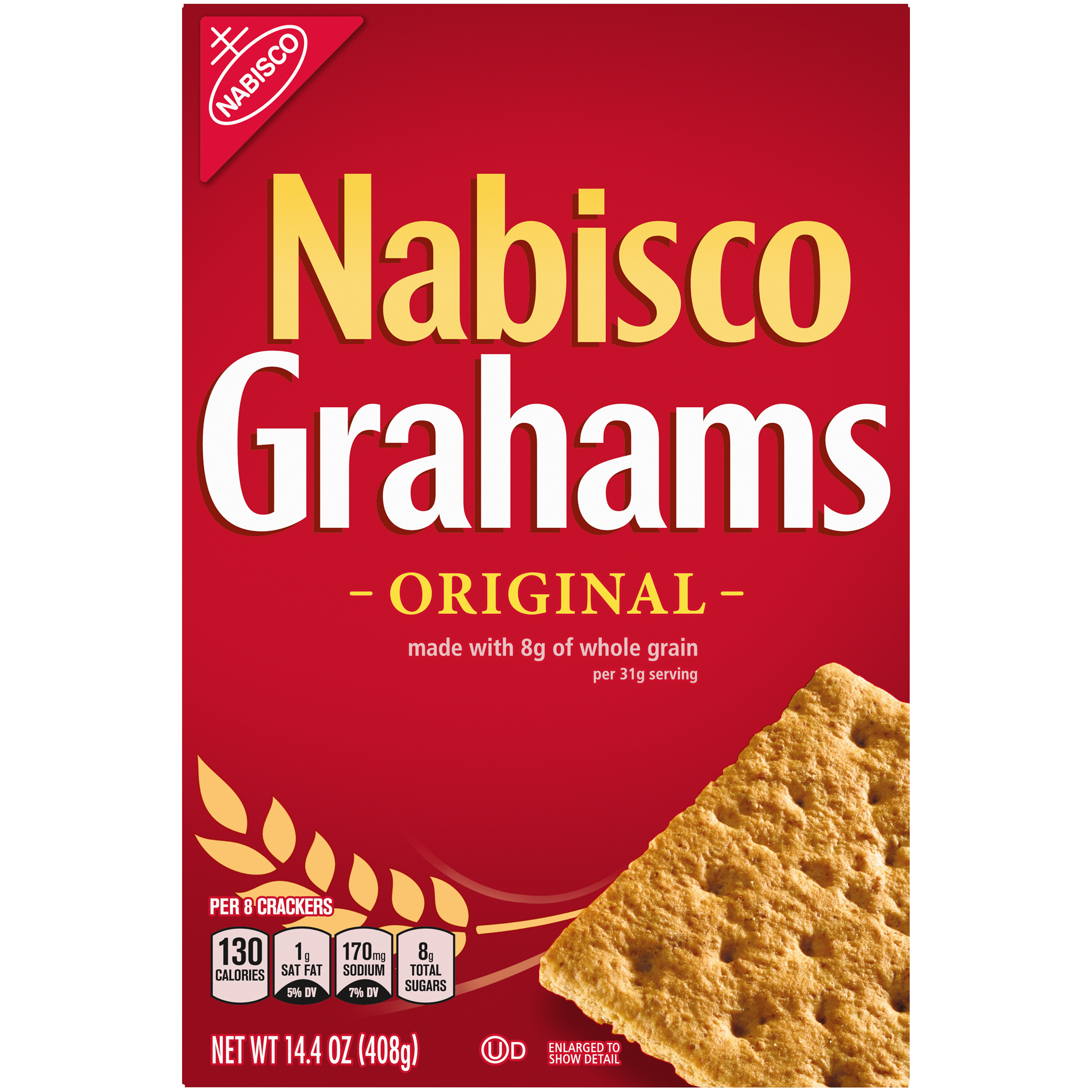 Nabisco Grahams Original Graham Crackers, 14.4 oz-thumbnail-1