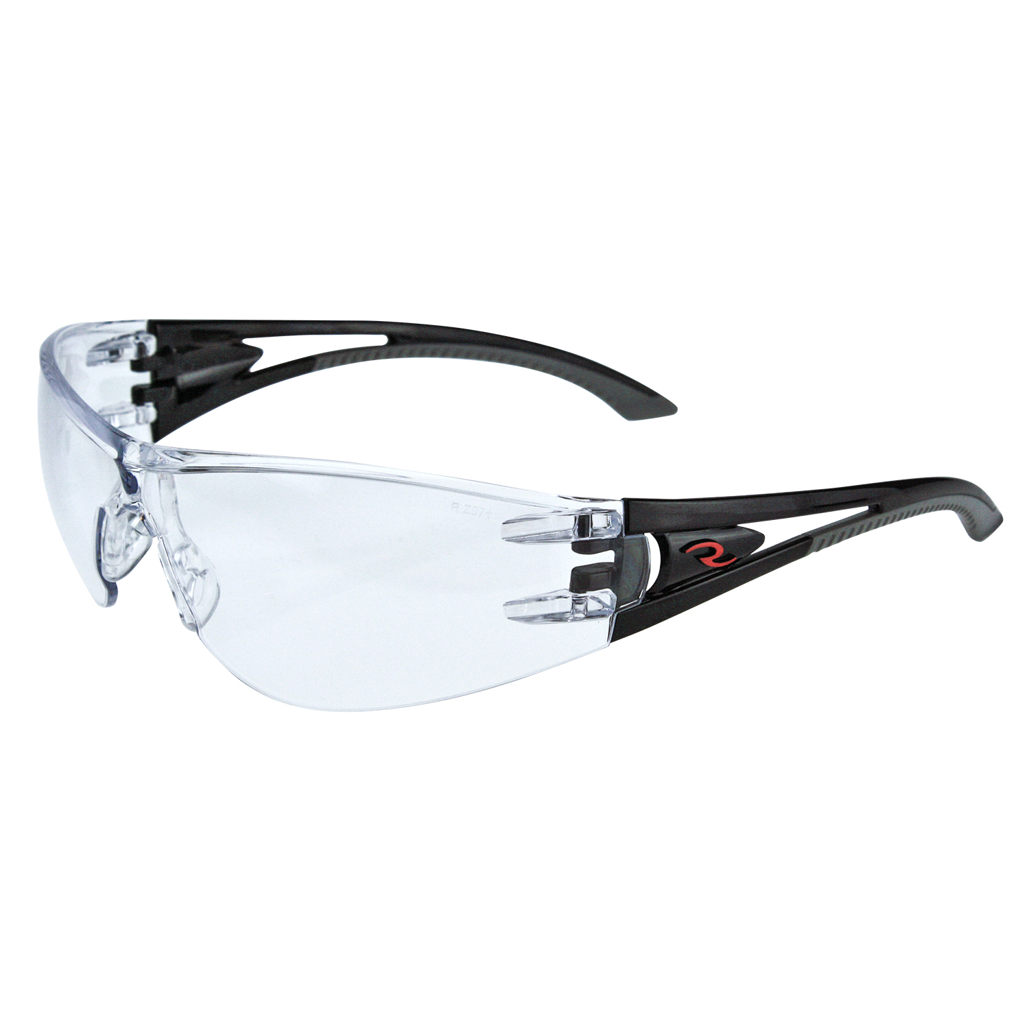 Optima Safety Eyewear - Black Frame - Clear Anti-Fog Lens