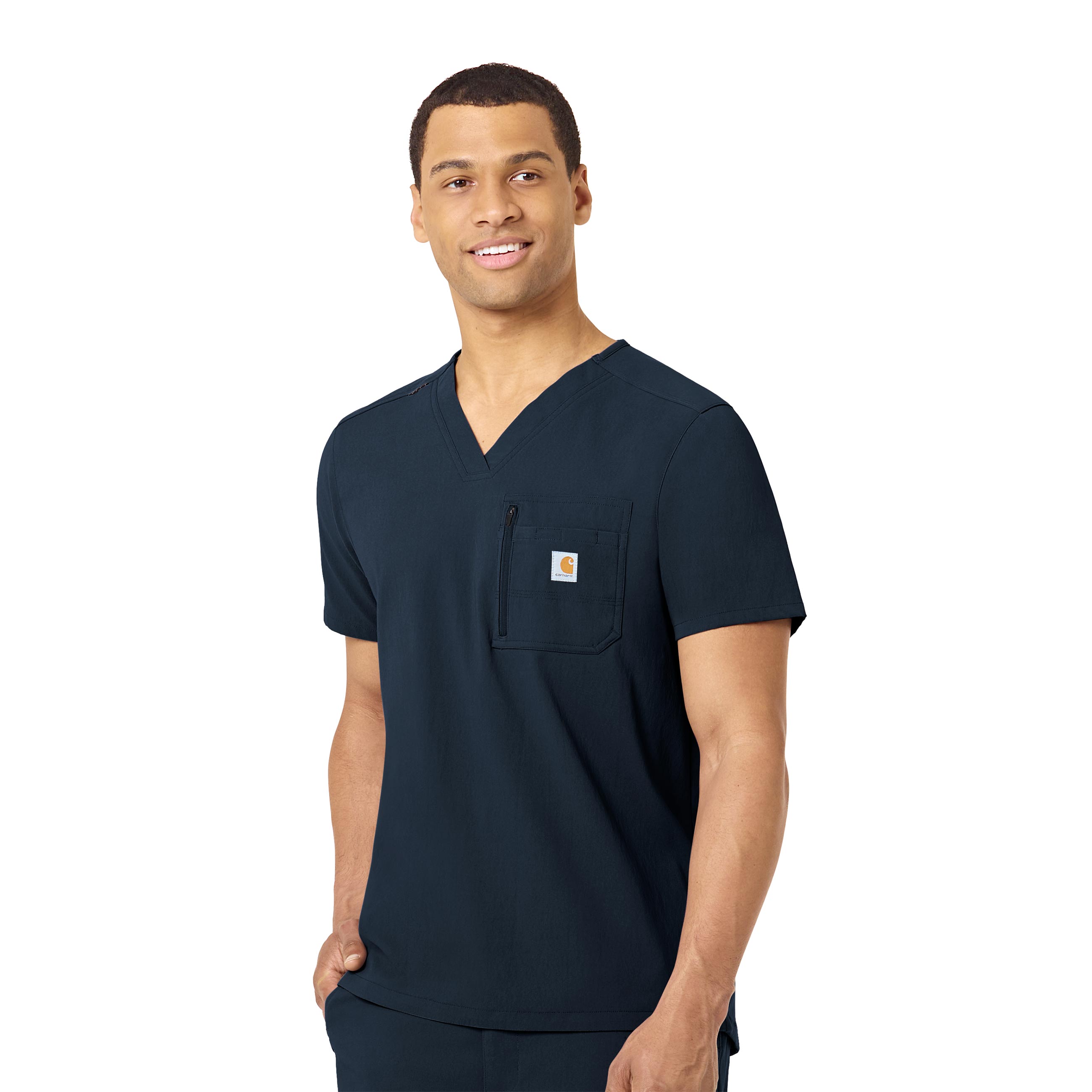 Carhartt Rugged Flex Peak C15137 Men&#8216;s Breathable Mesh Tuck-In Scrub Top-Carhartt