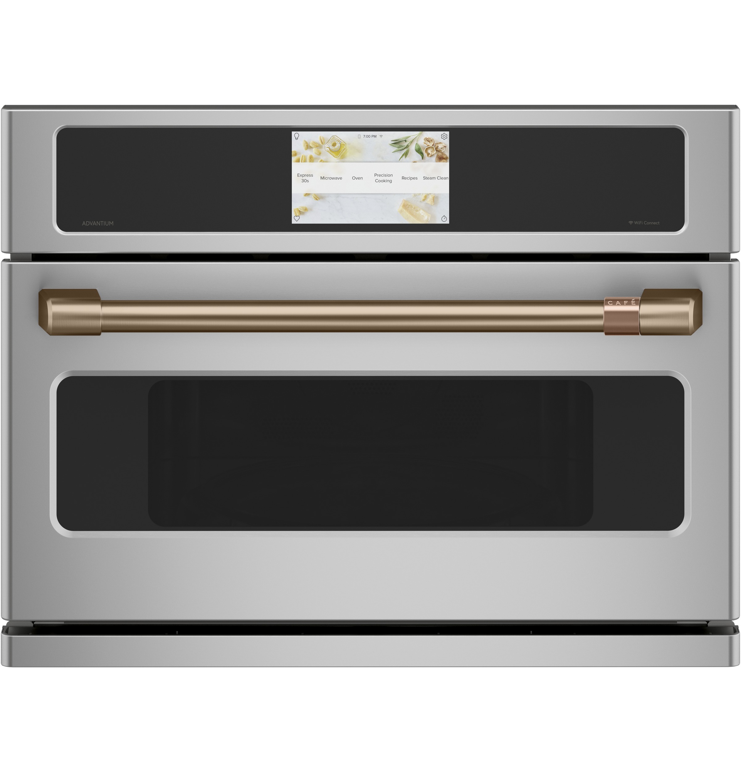 27" Width Hndl Kit for Sgl Wall Ovens Brushed Bronze For use w/ Wall Ovens — Not Connectable view 3