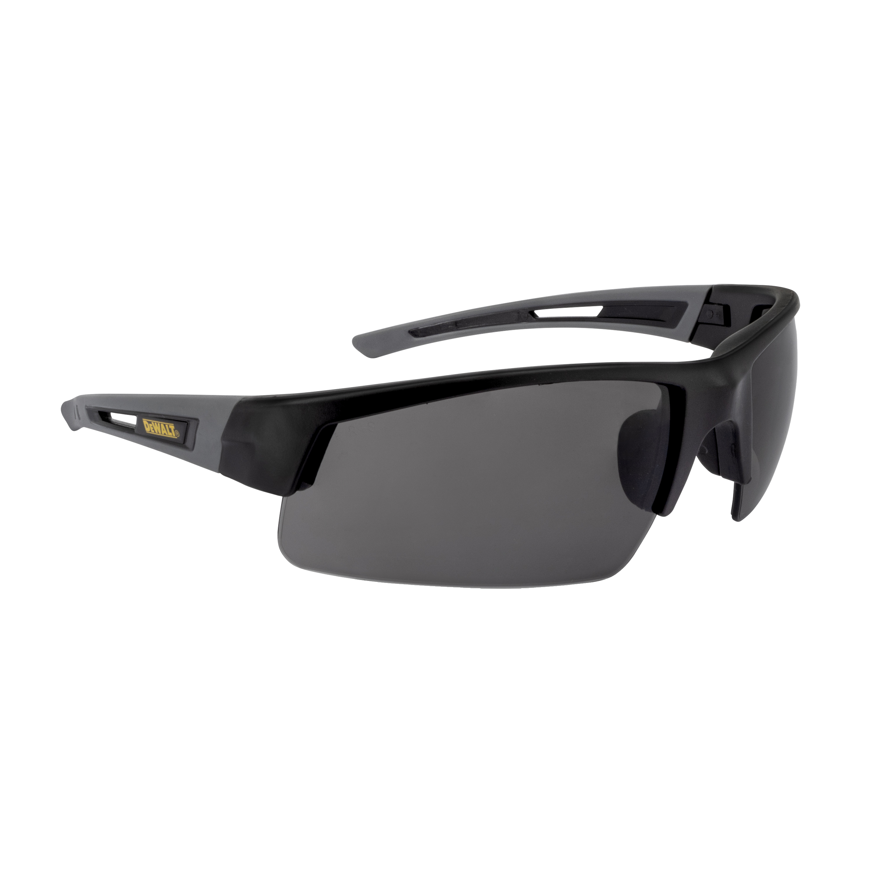DPG100 Crosscut Retail Protective Eyewear - Black Frame - Smoke Lens