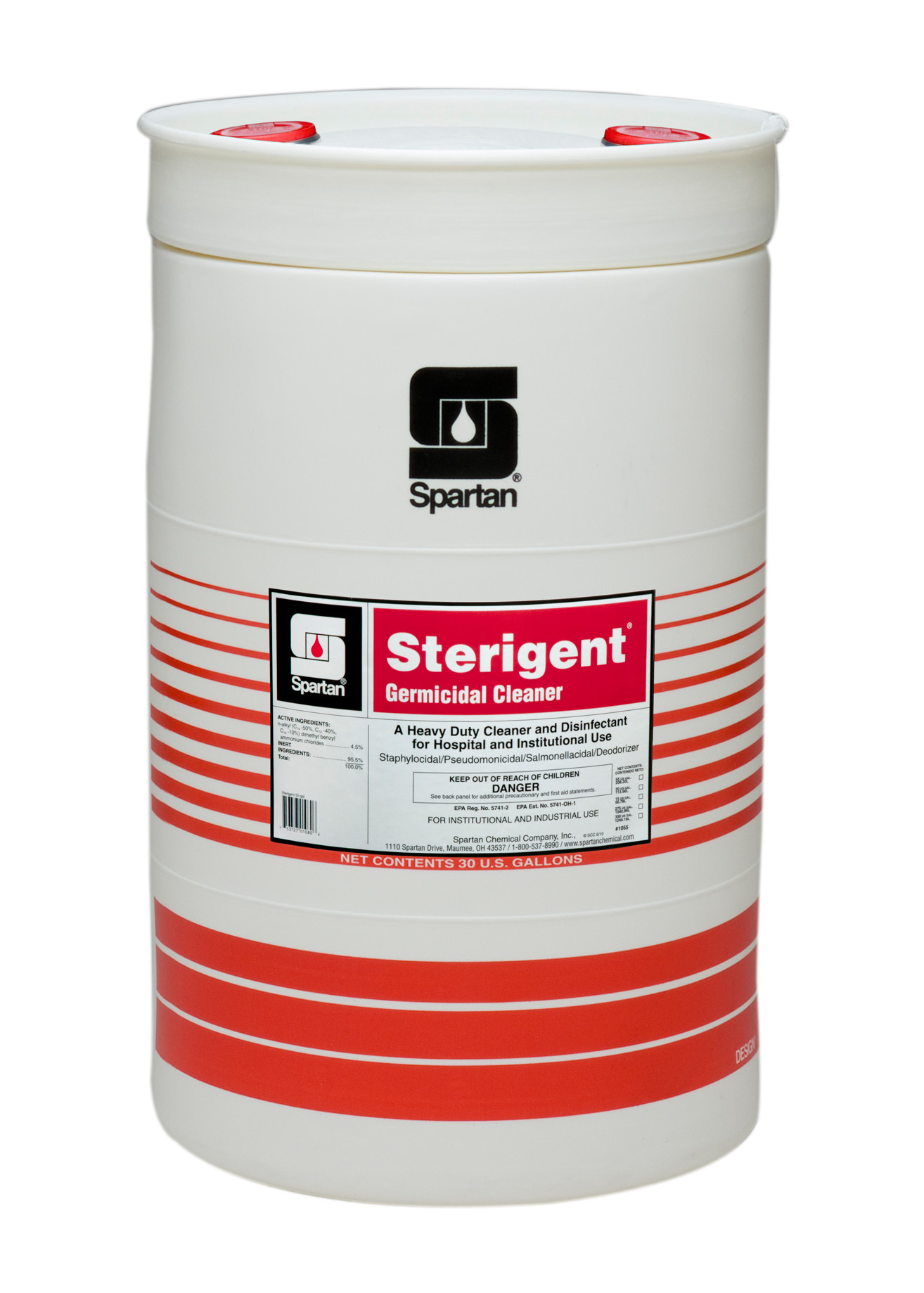 Spartan Chemical Company Sterigent, 30 GAL DRUM