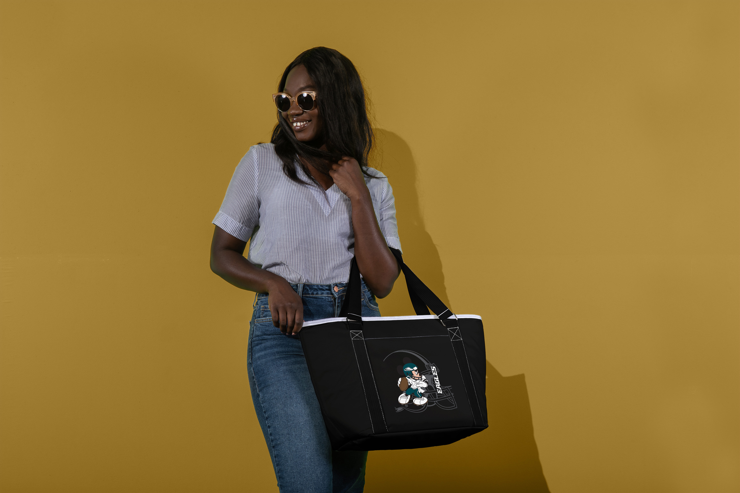 Philadelphia Eagles Mickey Mouse - Topanga Cooler Tote Bag