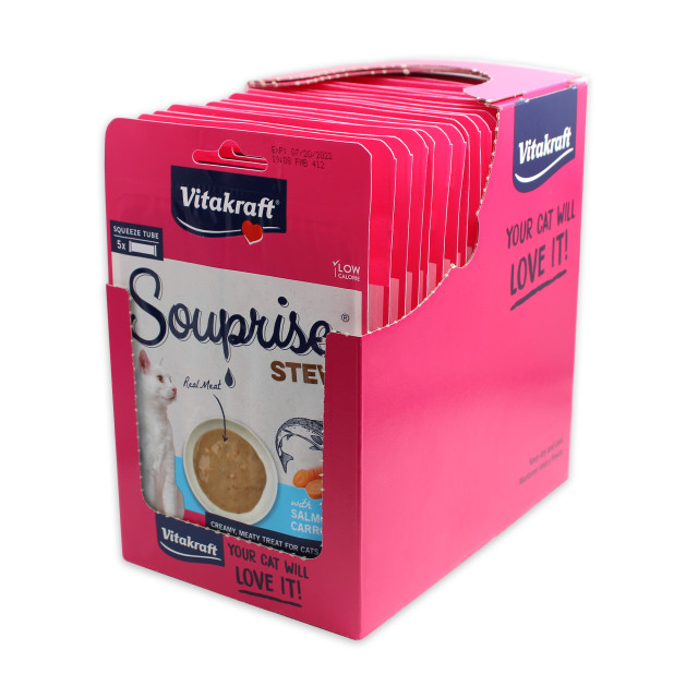 Alt-Image showing Souprise® Stew, Salmon and Carrot, 5 Pack