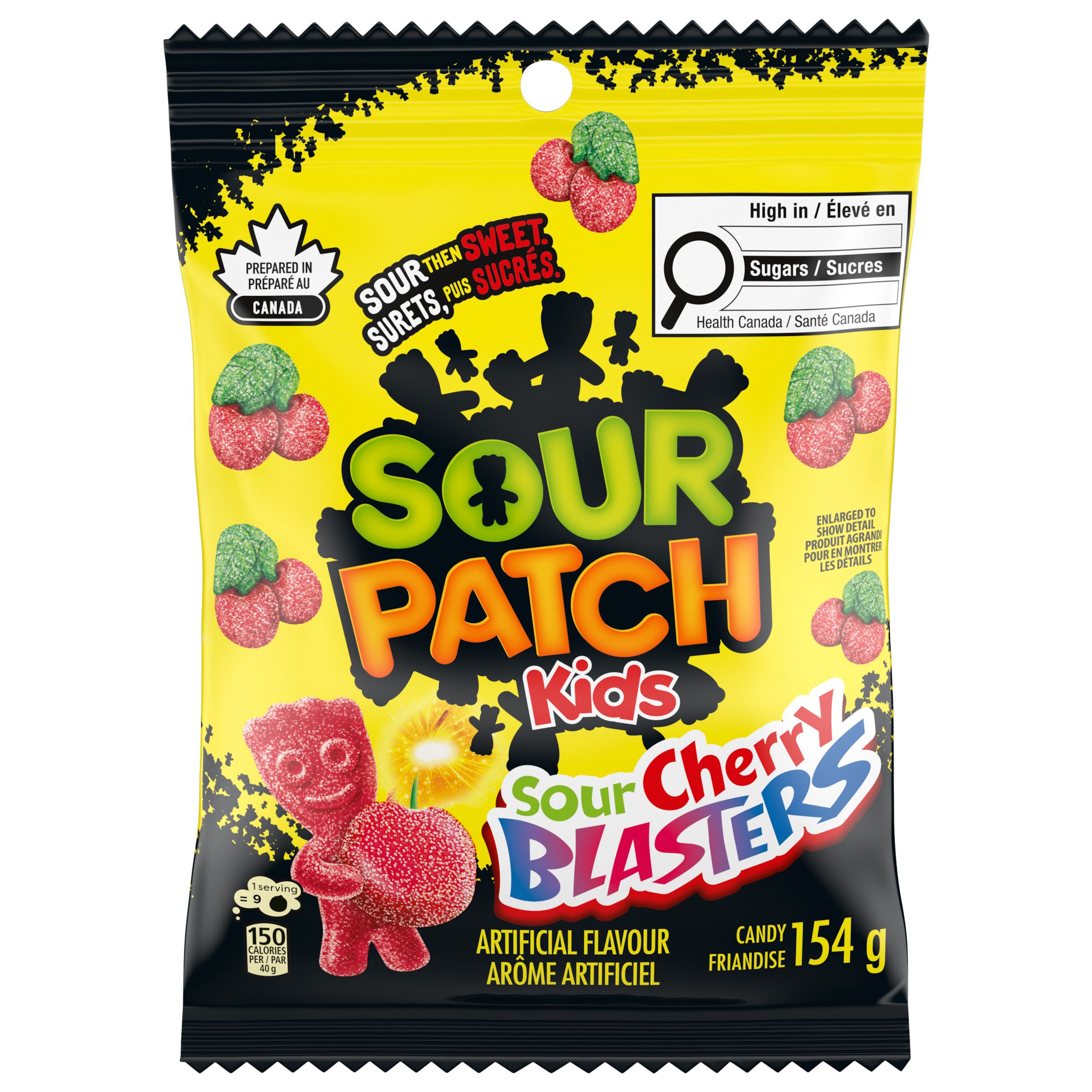 SOUR PATCH KIDS CHERRY BLASTERS 154G-thumbnail-1
