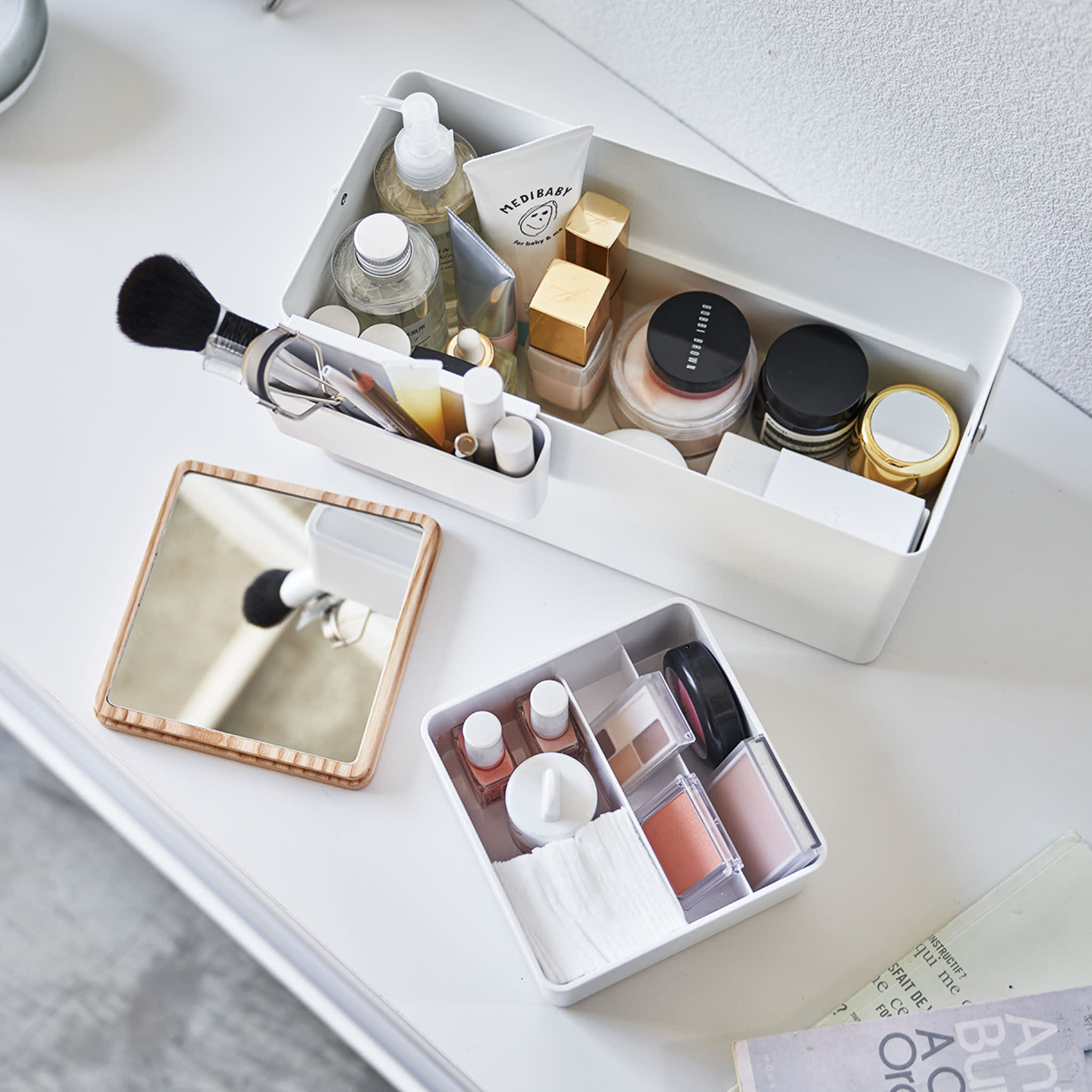 Makeup Box : Practical Additional Trays
