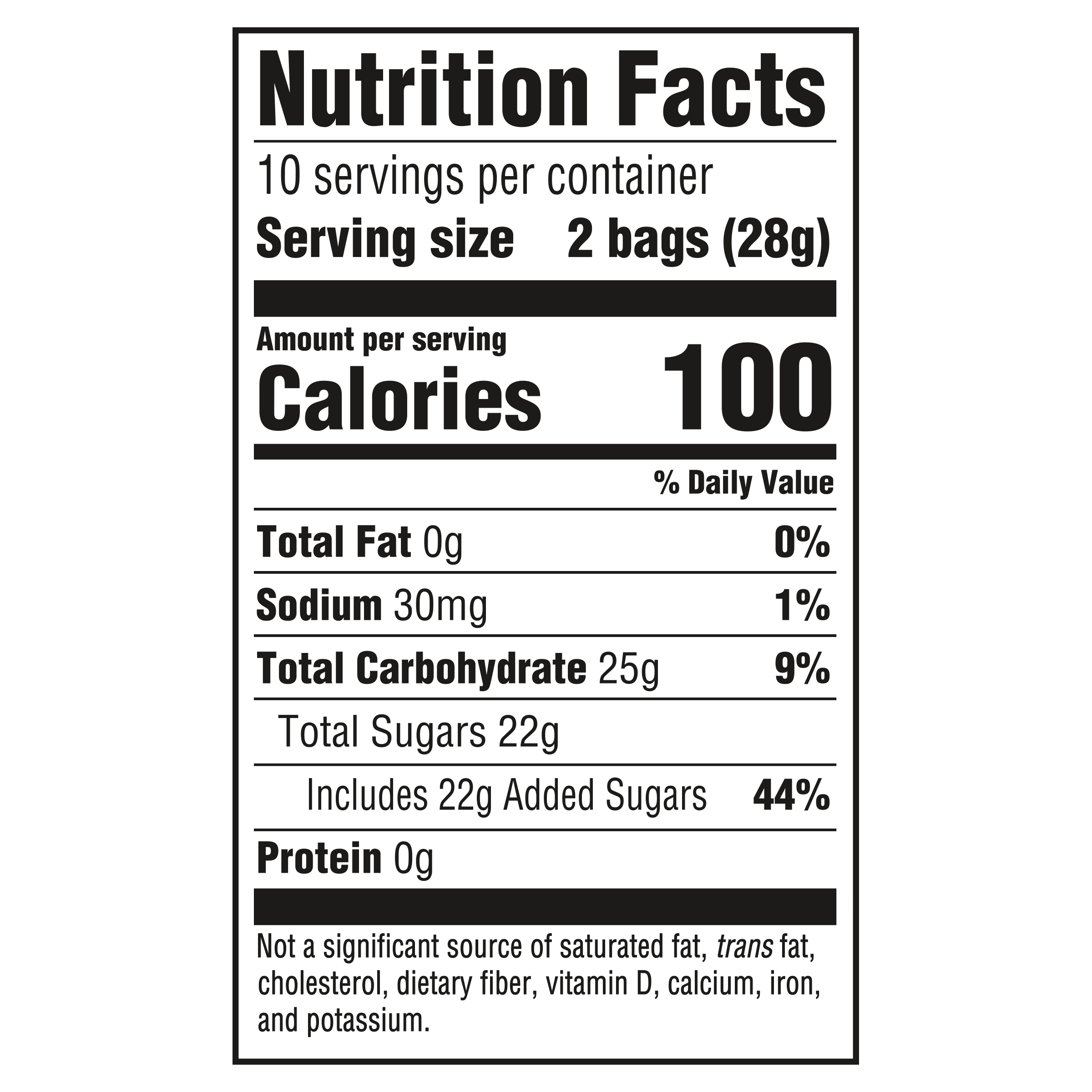 Nutrition Facts