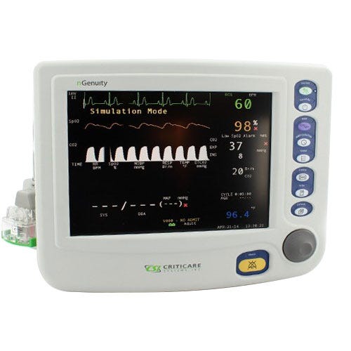 nGenuity® Patient Monitor w/ECG SpO2, NIBP, EtCO2, Resp, Printer