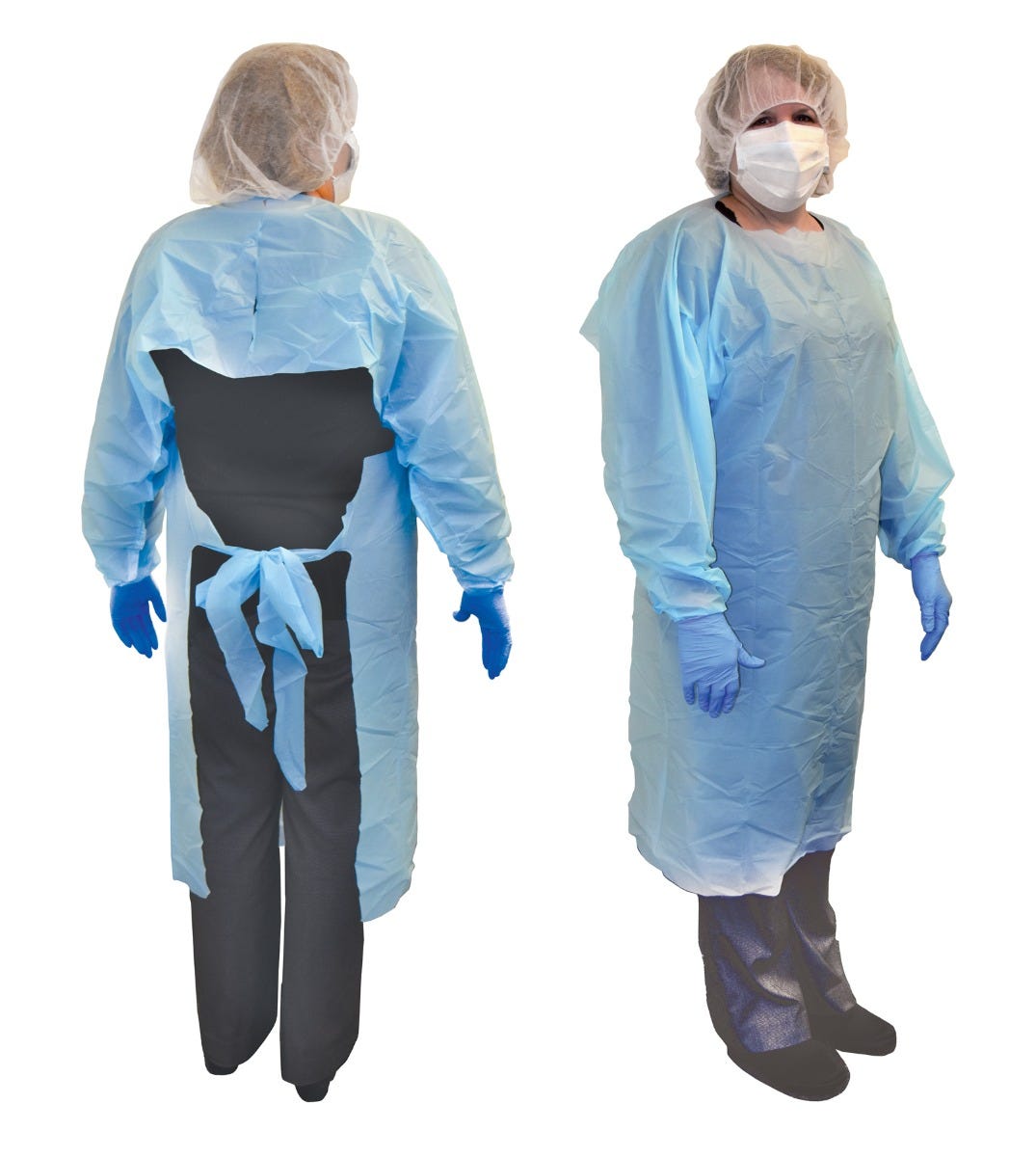 Tidi HiRisk Impervious Isolation Gown, One-size- 75/Case