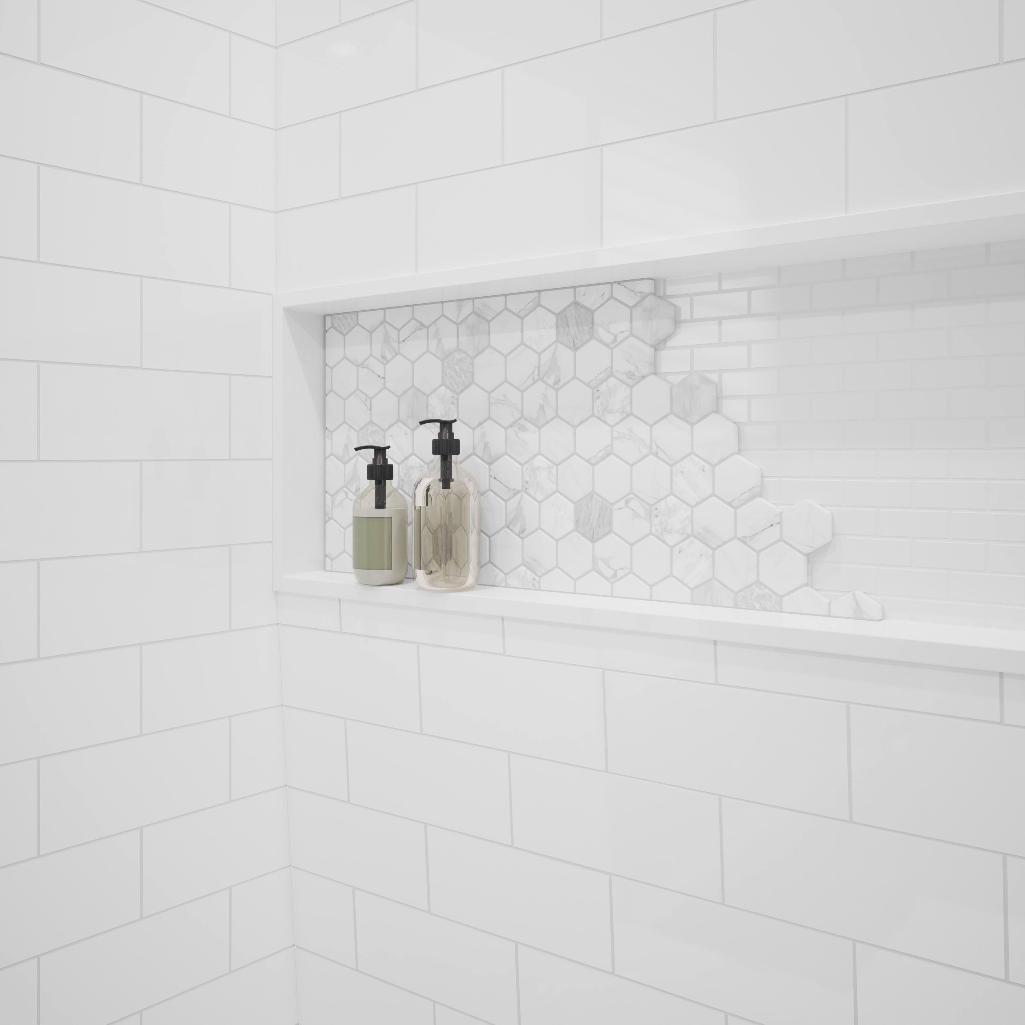 NexTile 6030 Shower Wall Kit view 2