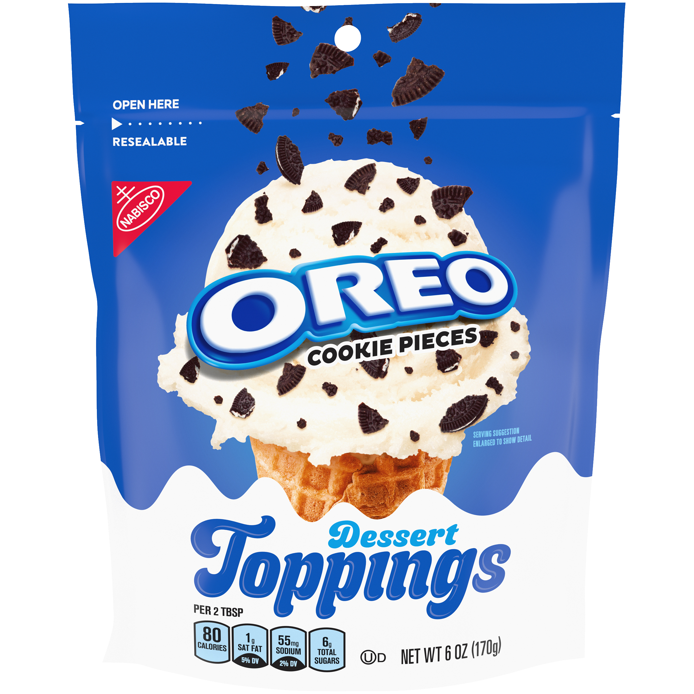 OREO Cookie Dessert Toppings, 6 oz-thumbnail-0