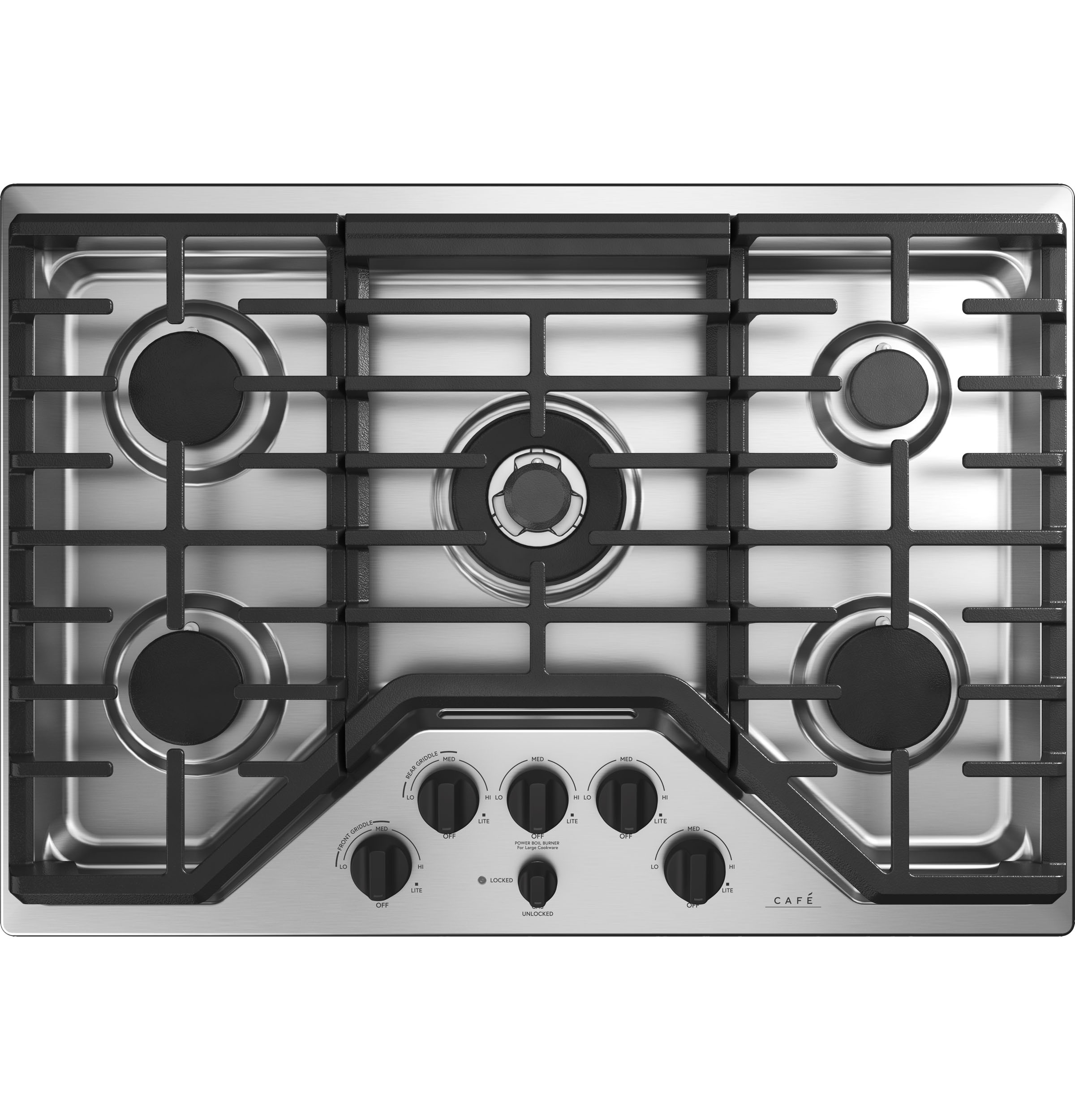 Knobs for Gas Cktps Flat Black For use w/ Gas Cktps — Not Connectable view 5