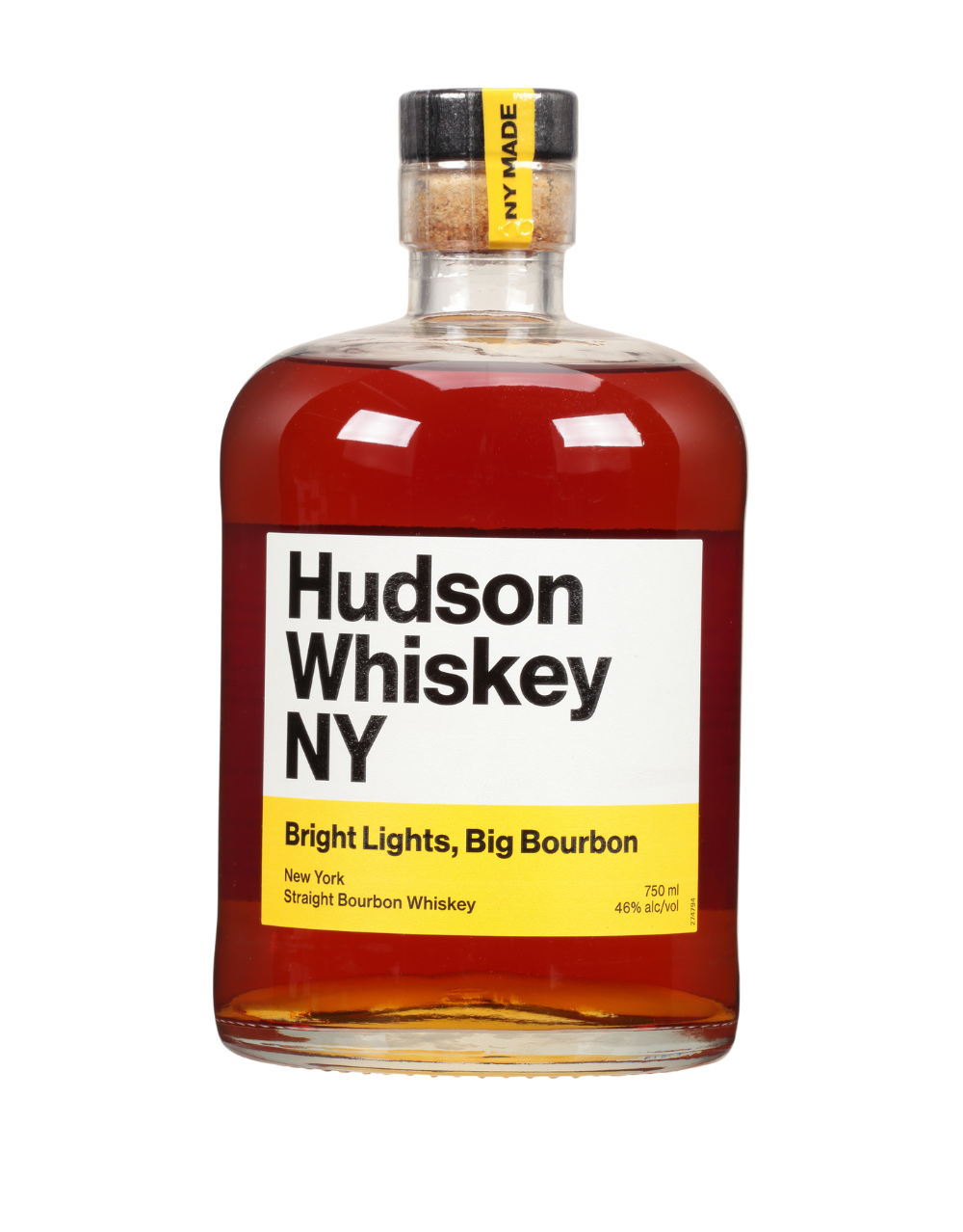 HUDSON NY STRAIGHT BOURBON WHISKEY - BRIGHT LIGHTS, BIG BOURBON