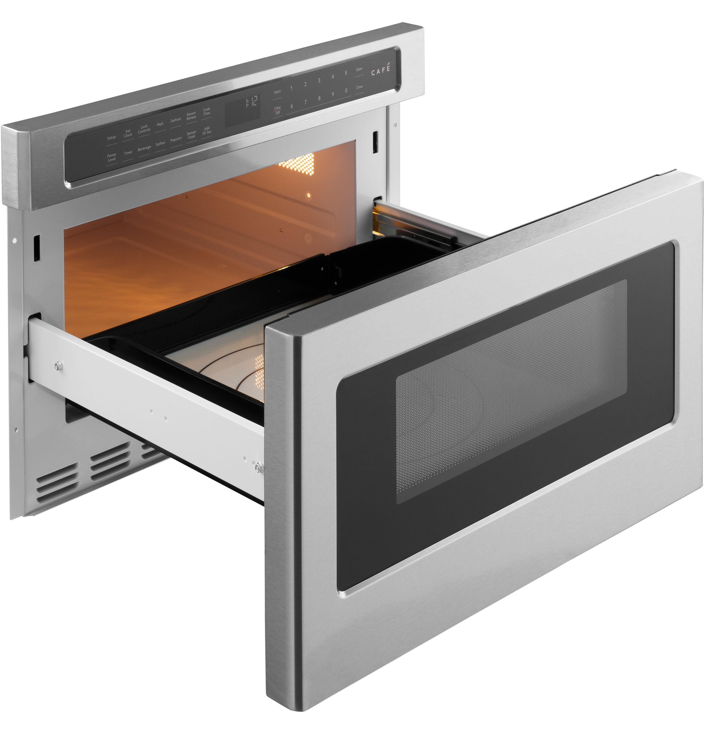 Café™ 1.2 Cu.Ft. Stainless Steel Built In Microwave Drawer view 2
