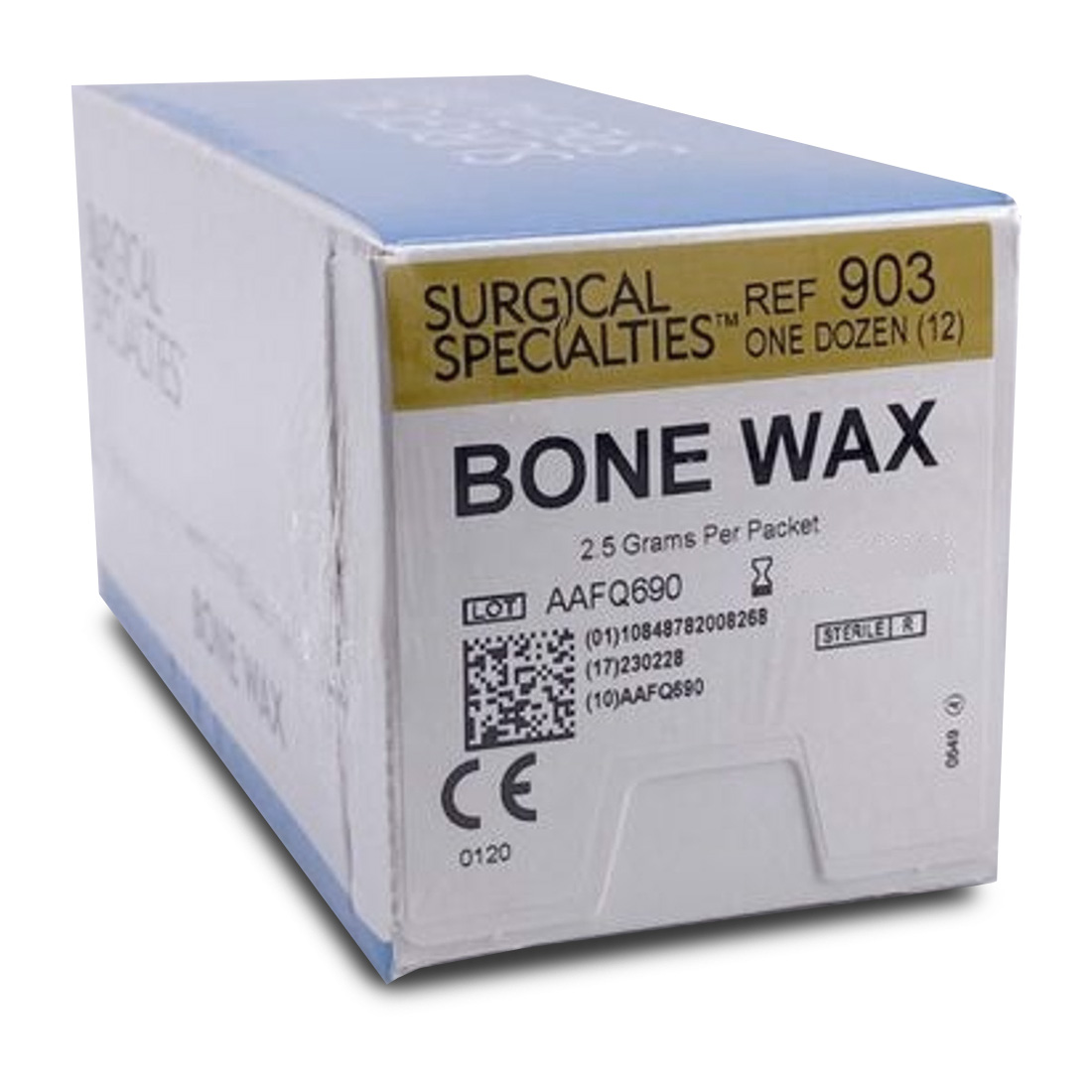 Bone Wax 2.5gm Ultra White - 12/Box
