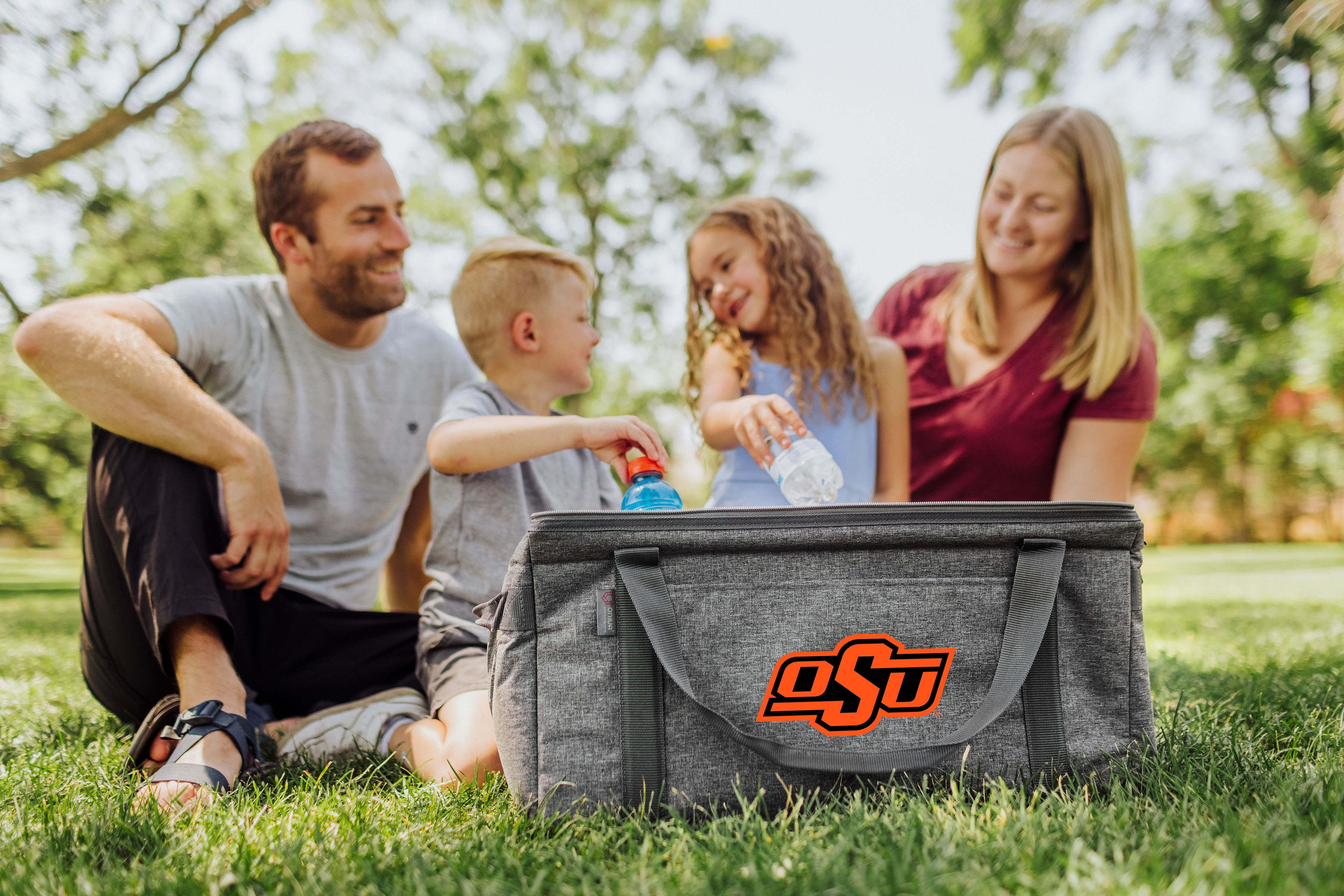 Oklahoma State Cowboys - 64 Can Collapsible Cooler