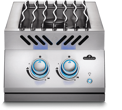 BIB12RTNSS - Built-in 700 Series Inline Dual Range Top Burner