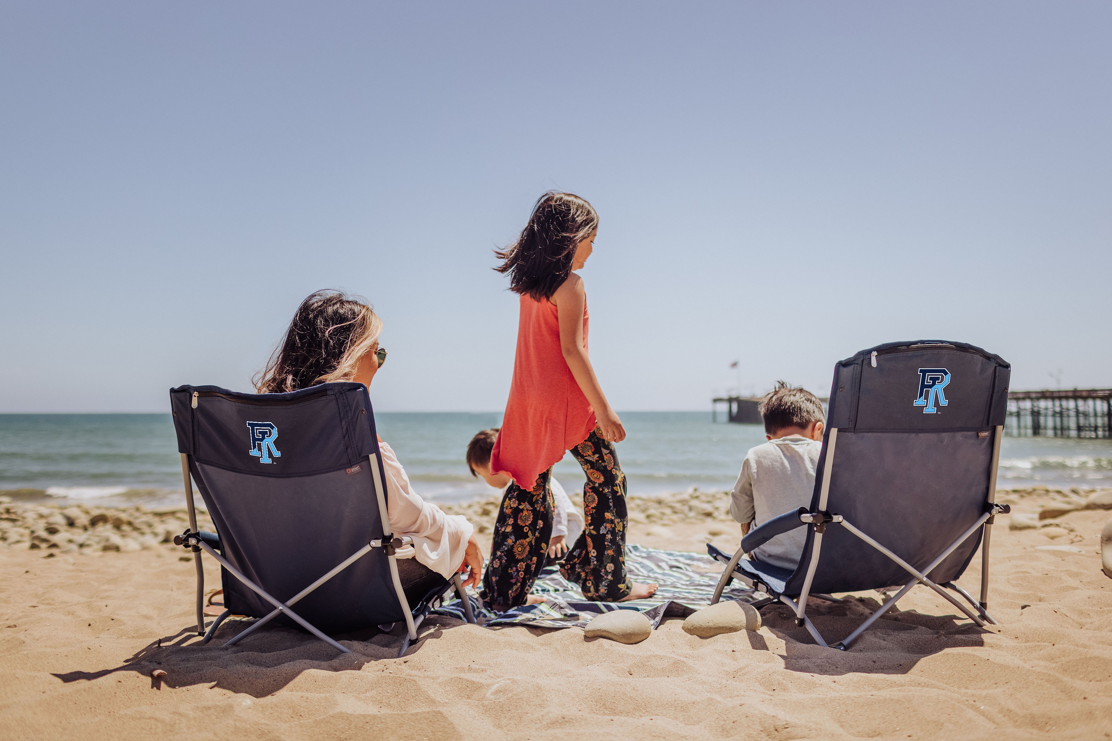 Rhode Island Rams - Tranquility Portable Beach Chair