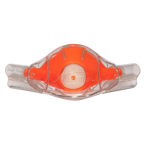 ClearView™ Classic Nasal Hood, Pediatric, Single-Use, Orange Color - 12/Box