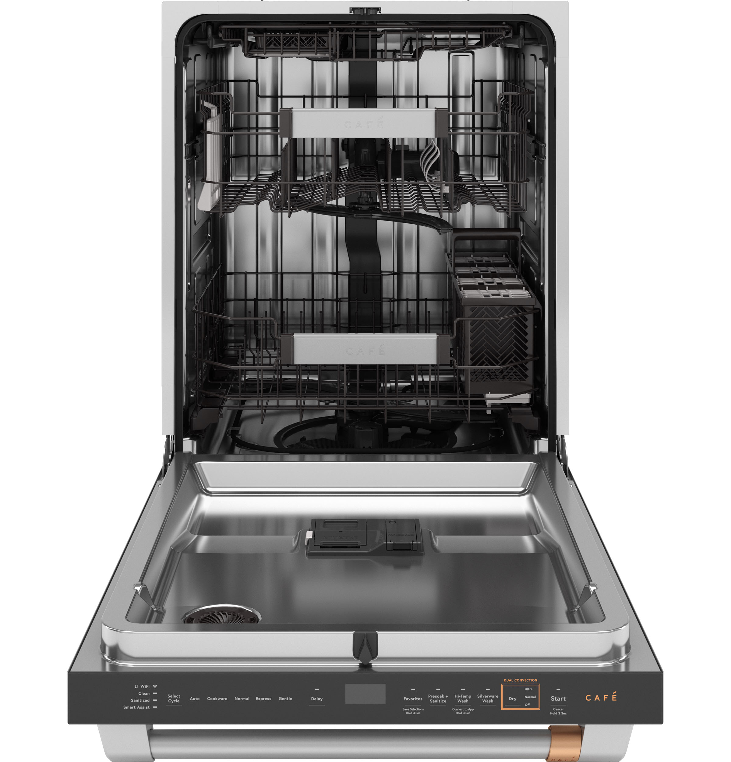 Cafe™ 24" Fingerprint Resistant Stainless Steel Top Control Built In Dishwasher view 3